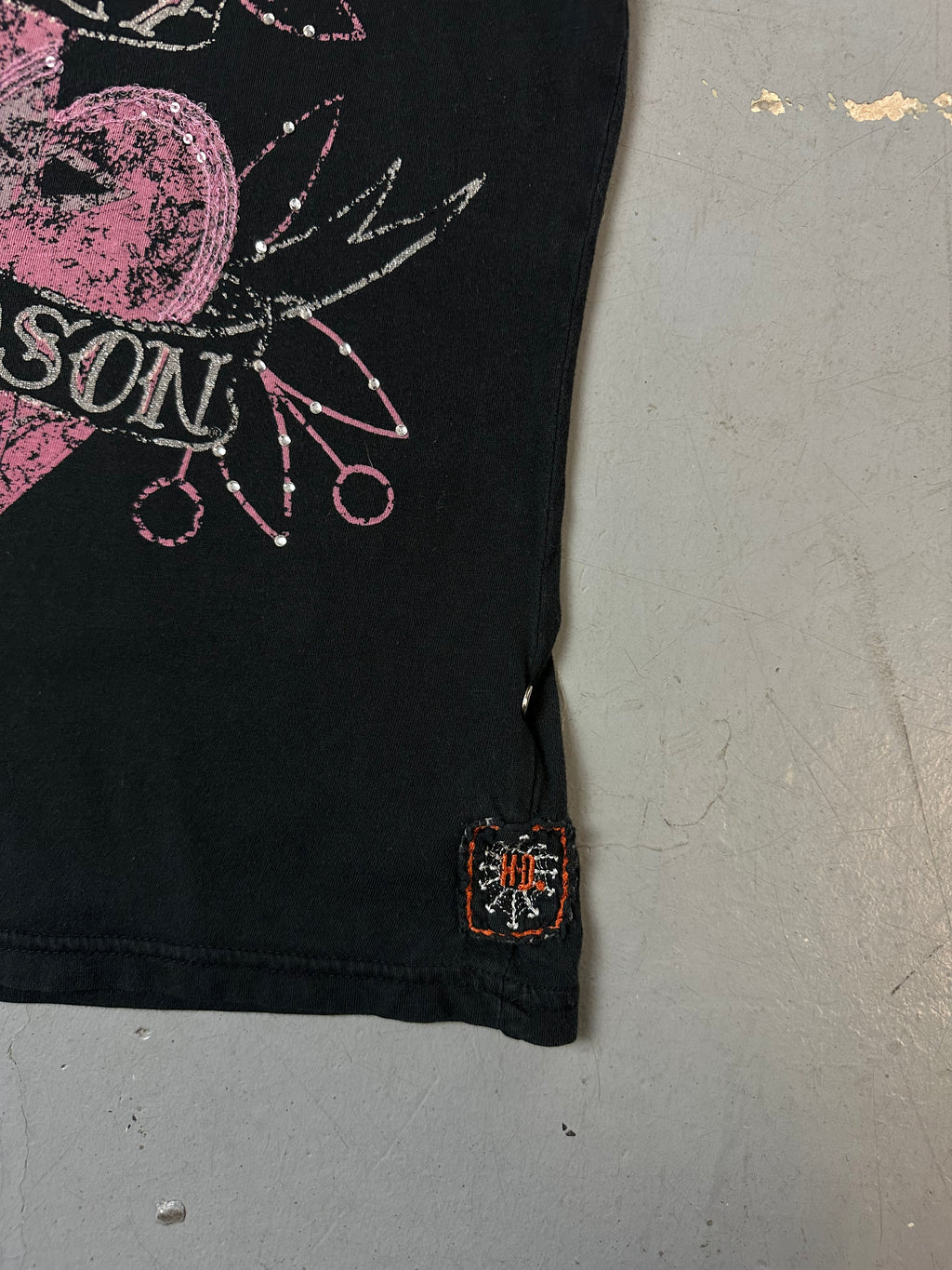 Vintage Harley Davidson Printed T-Shirt M