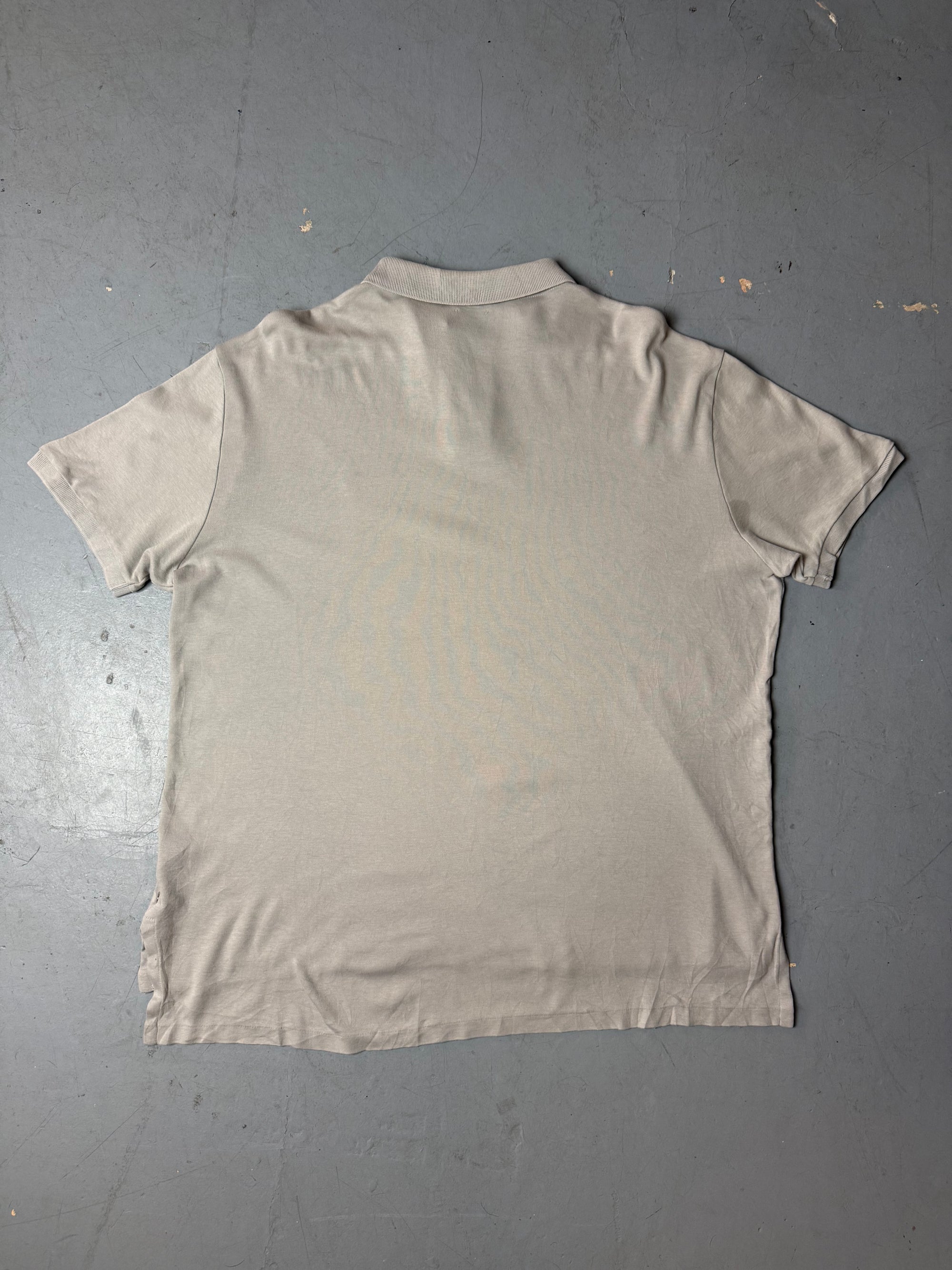 Produktbild von Vintage Polo Ralph Lauren Light Grey Shirt von hinten