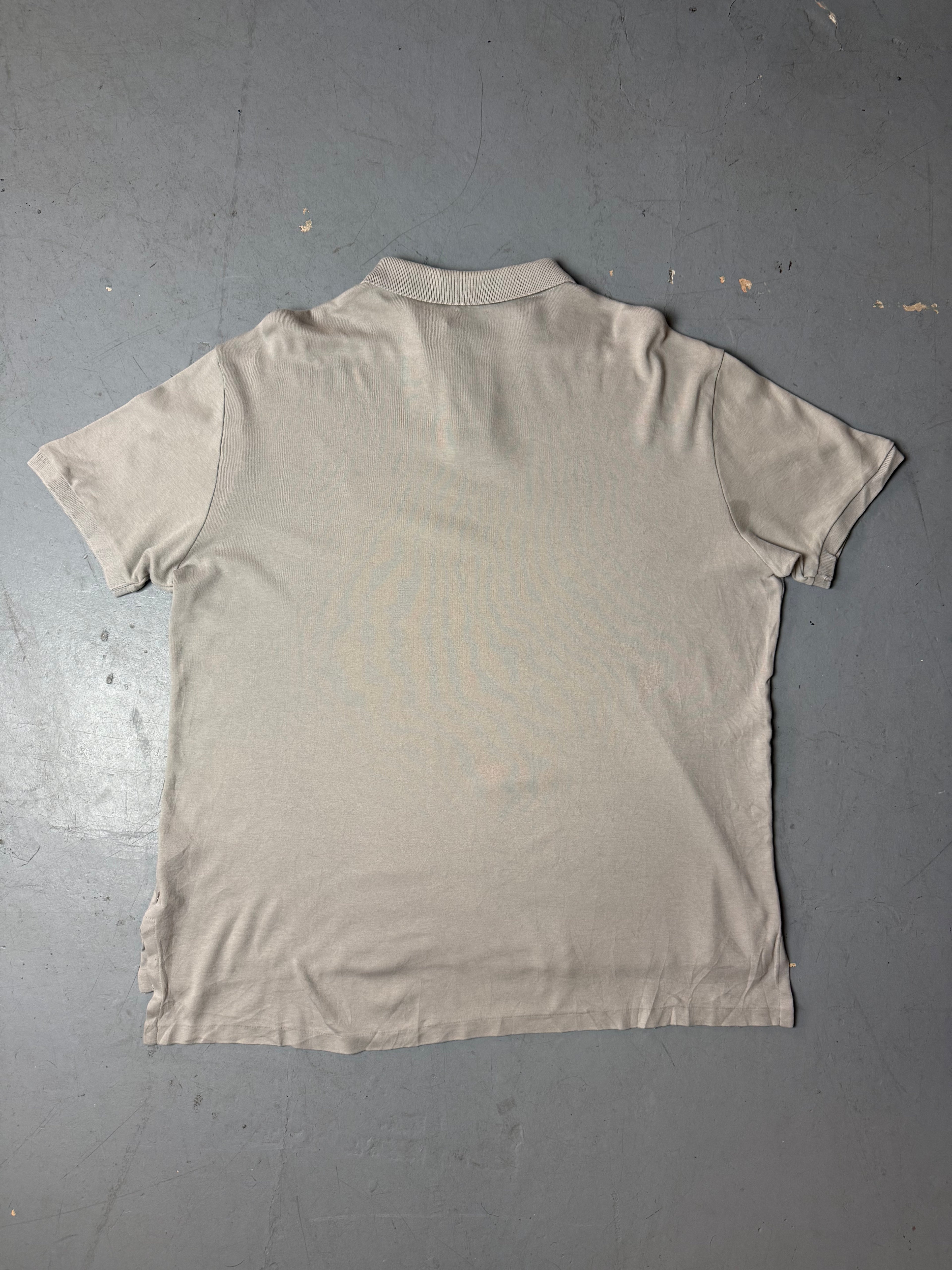 Produktbild von Vintage Polo Ralph Lauren Light Grey Shirt von hinten