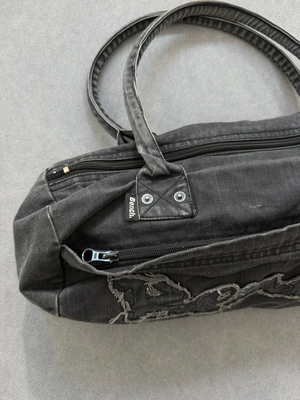 Bench Y2K Denim Bag Grey