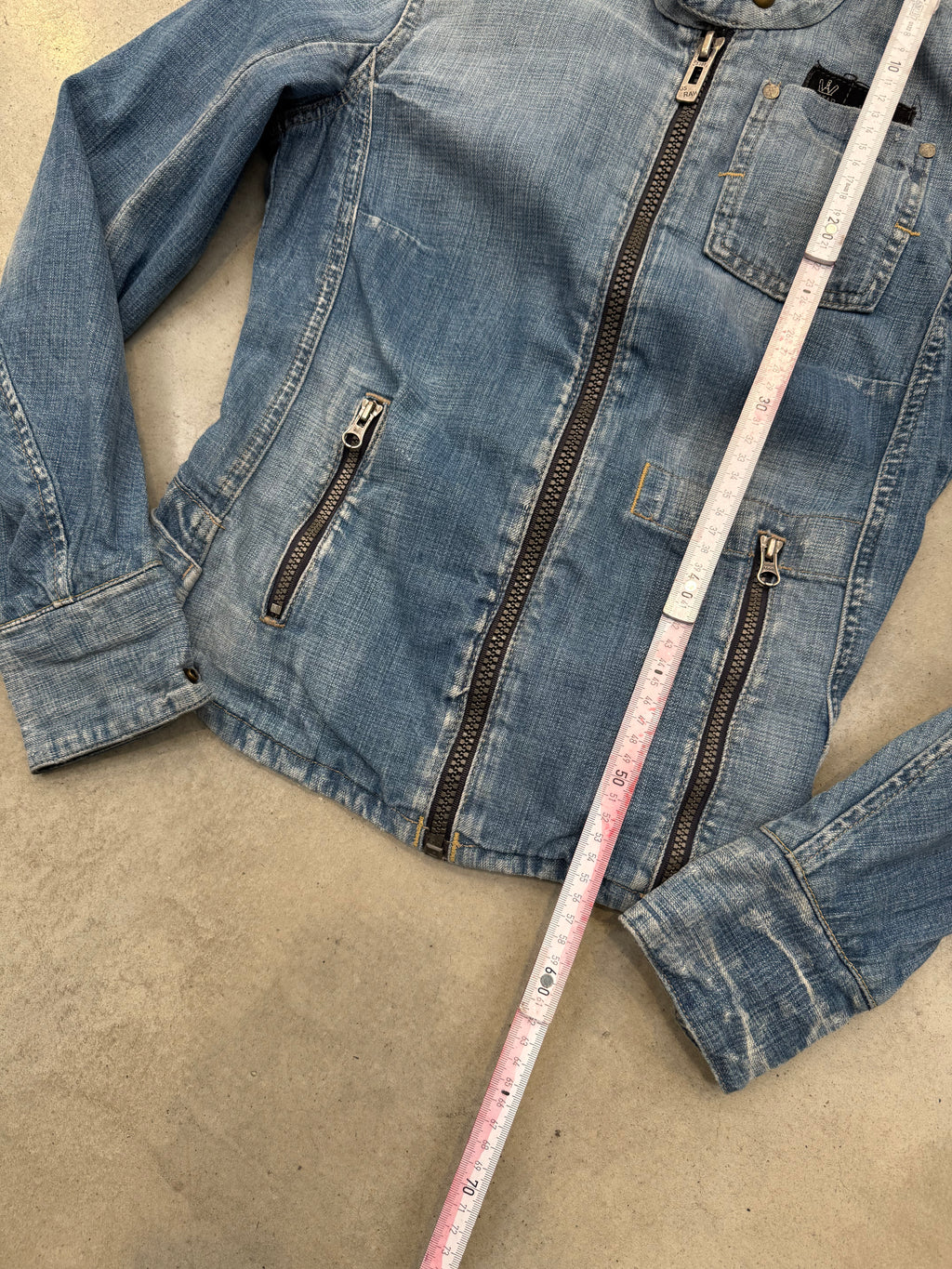 Vintage G-Star Raw Slim Fit Denim Jacket S