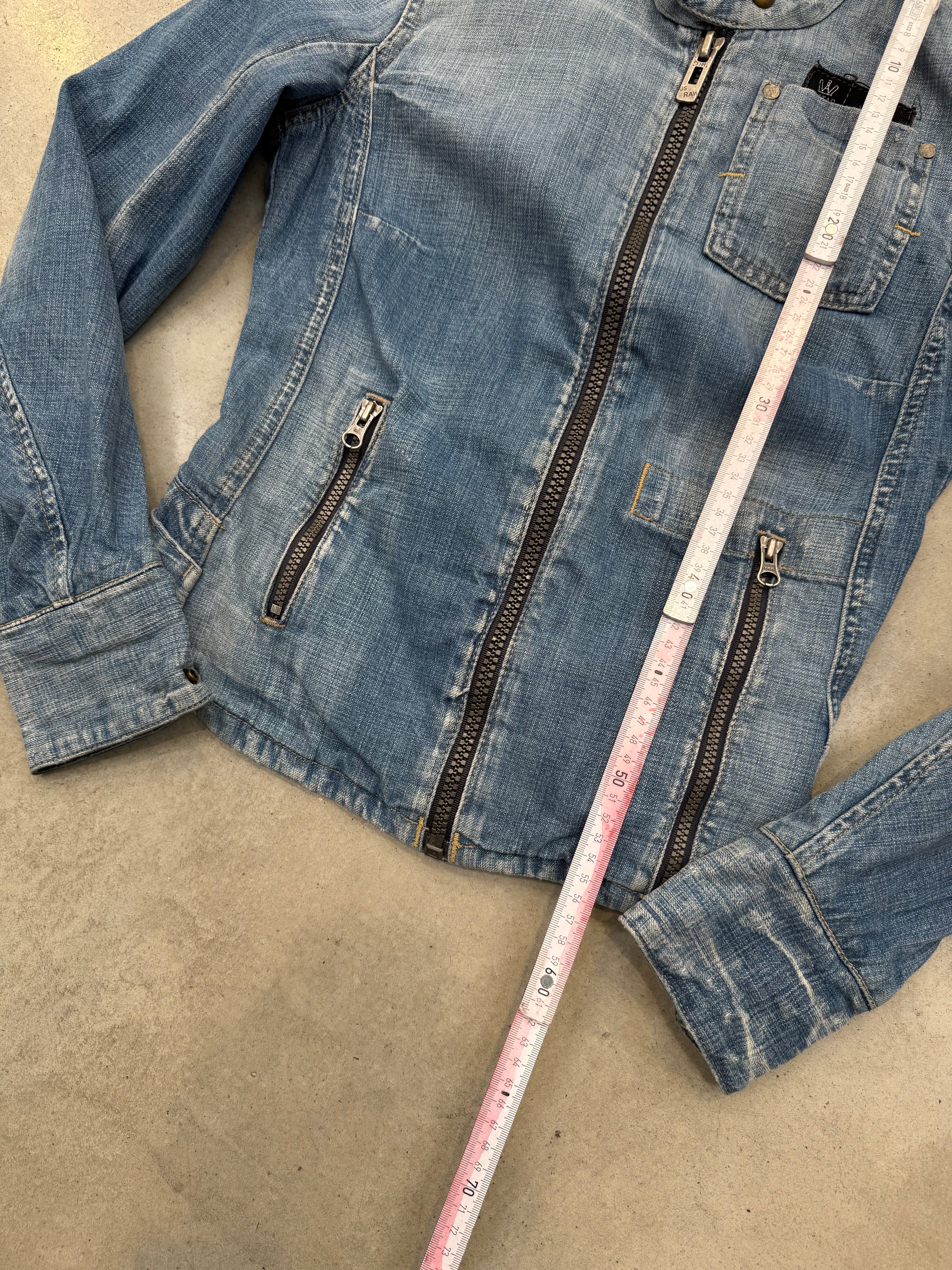 Vintage G-Star Raw Slim Fit Denim Jacket S