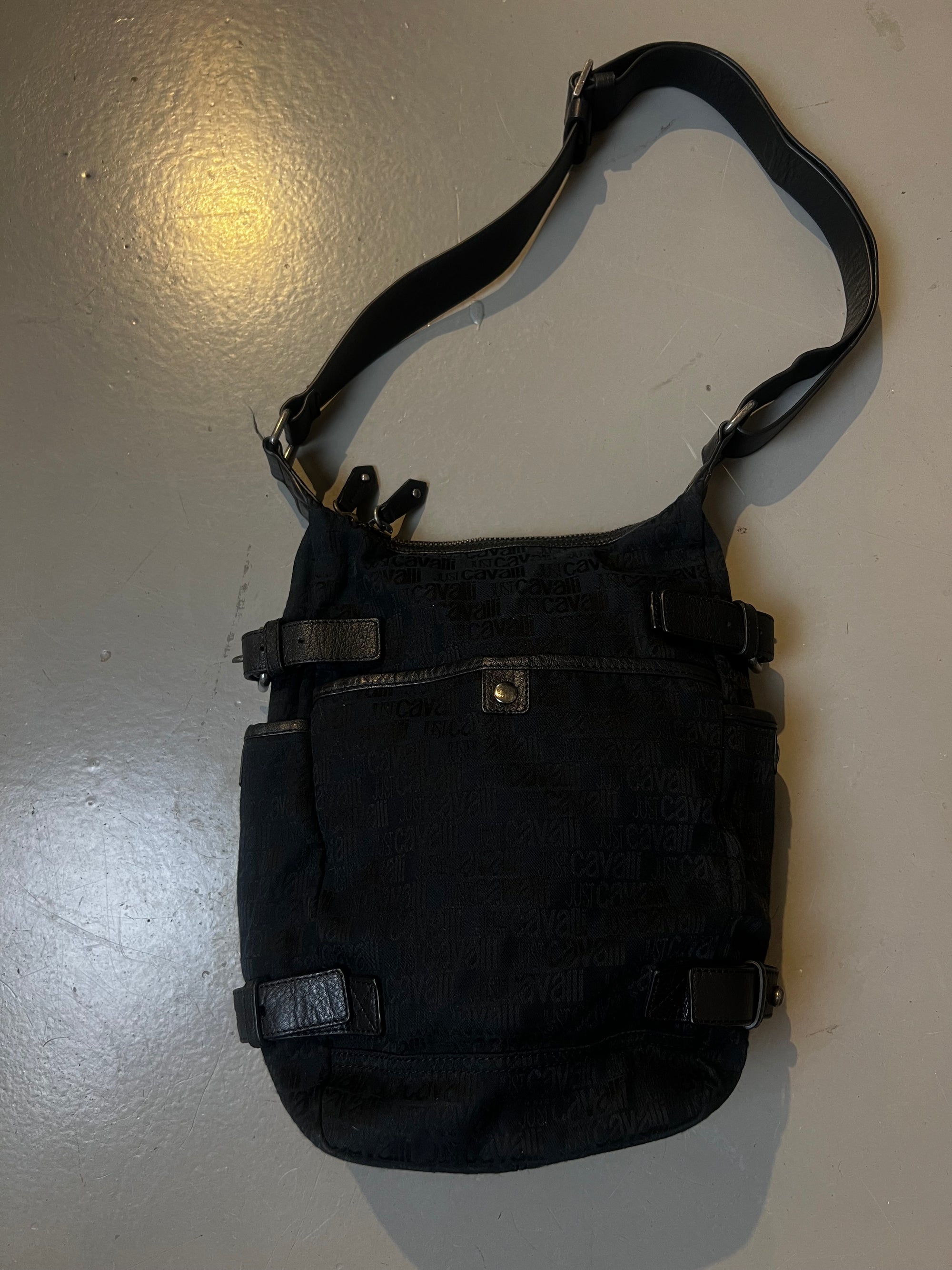 Vintage JustCavalli Black Crossbody Bag