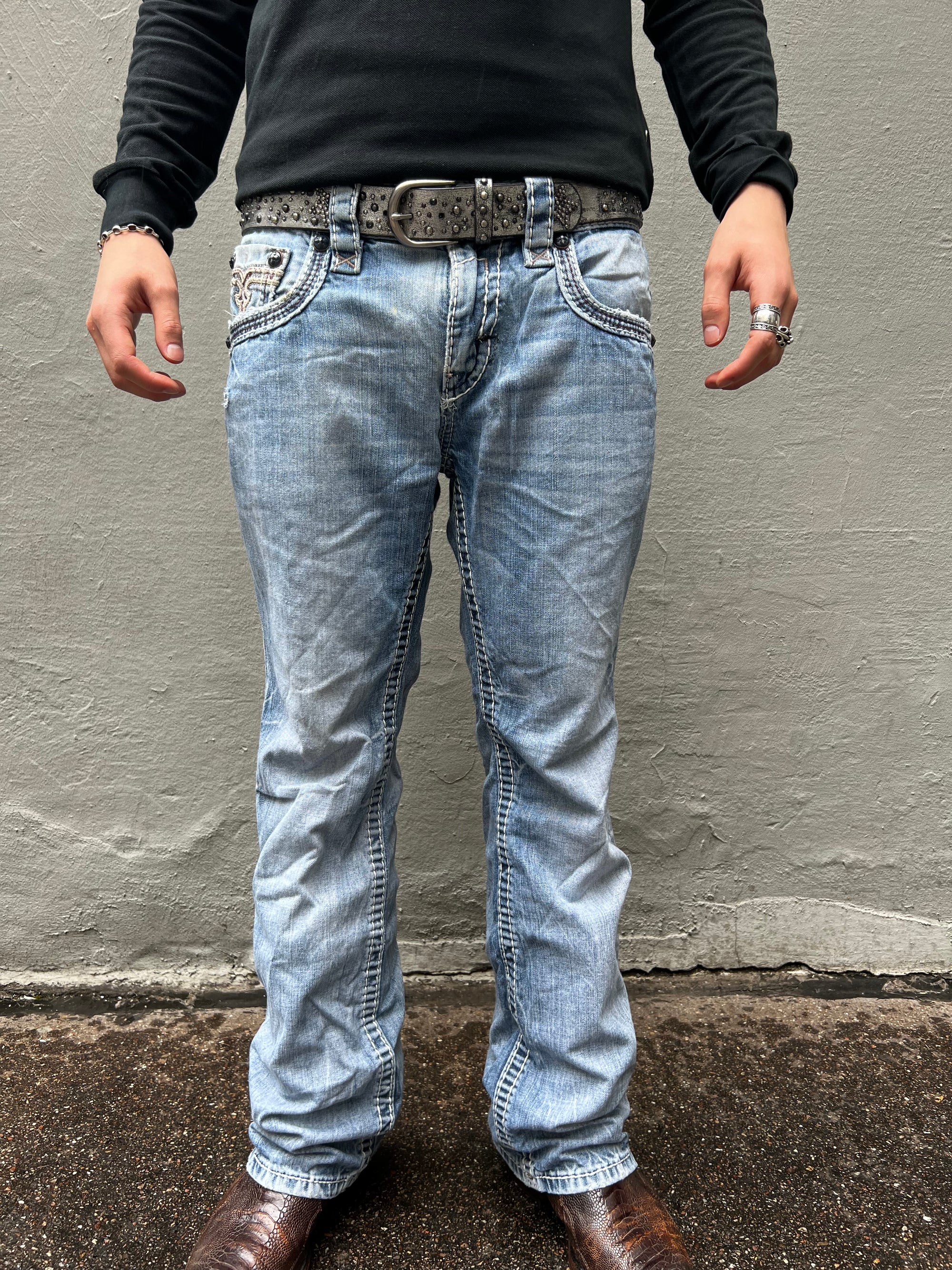 Vintage Rock Revival Bootcut Denim M/L
