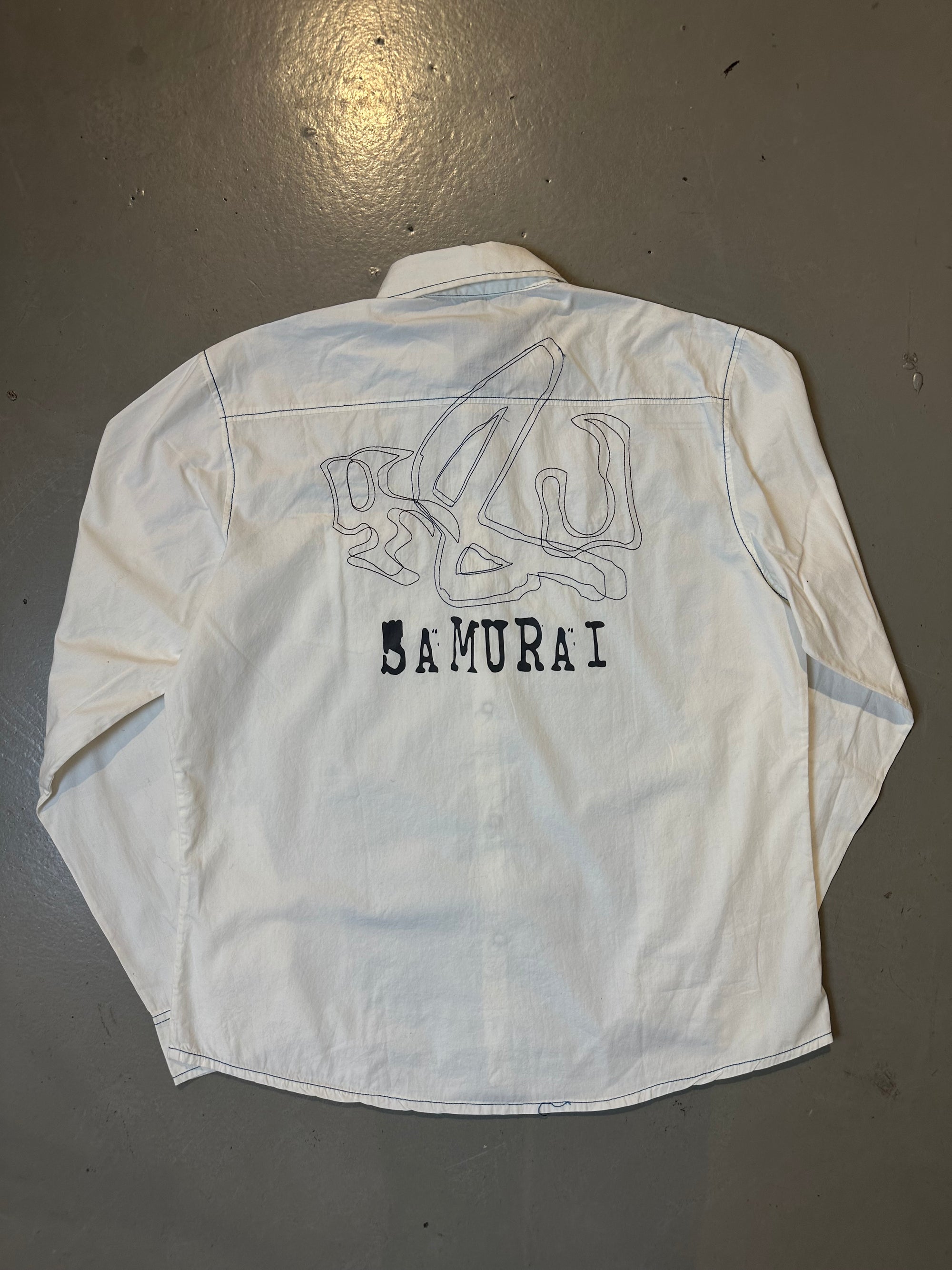 Vintage Y2K Button Up Shirt L/XL