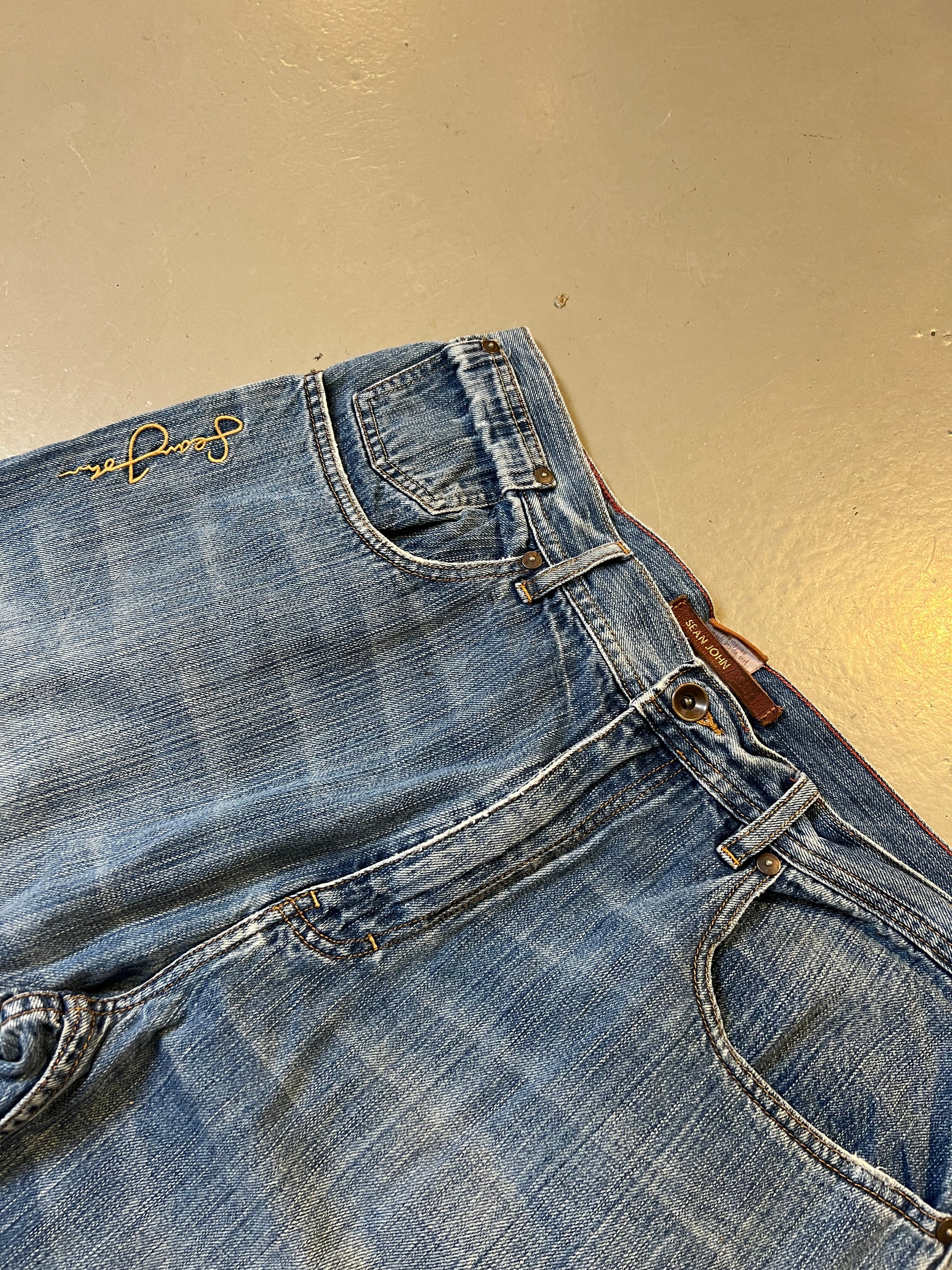 Vintage Blue Sean John Denim M/L