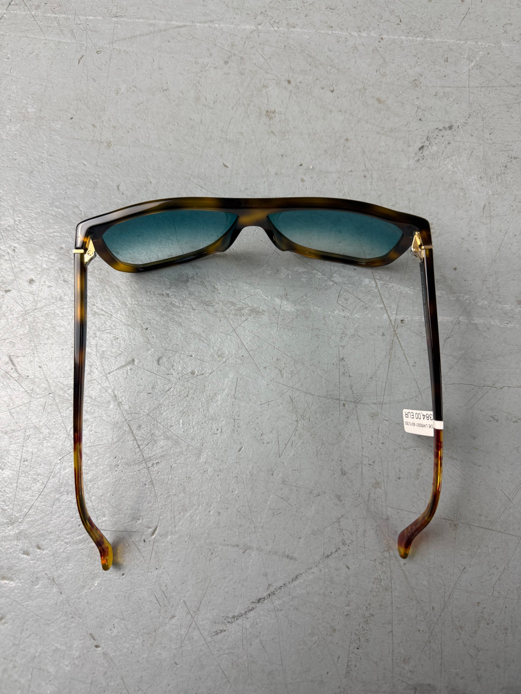Loewe Blue Sunglasses Unisex. Y2K Second Hand 2000s Fashion
