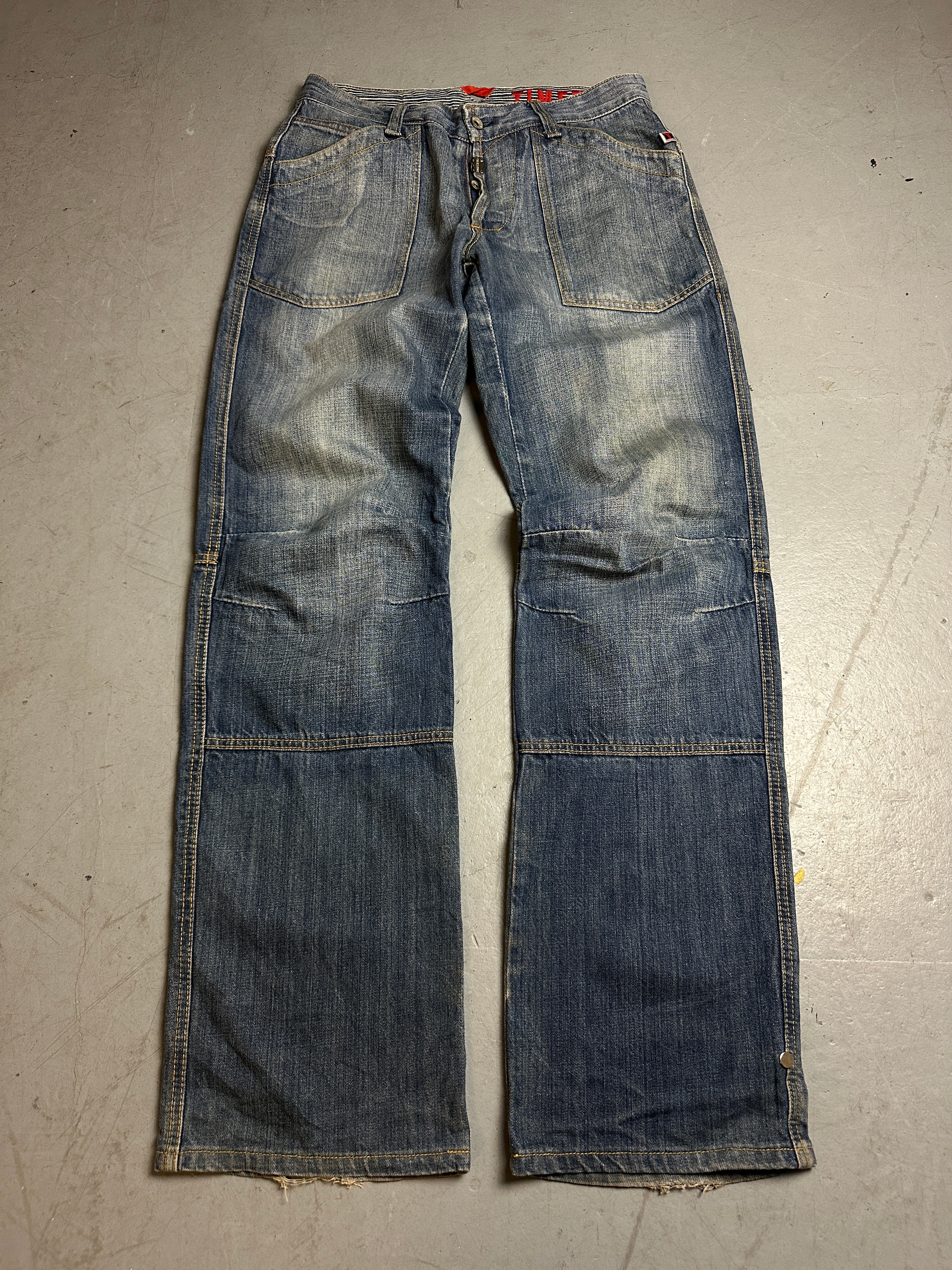 Productbild von Vintage Washed Blue Denim M von vorne