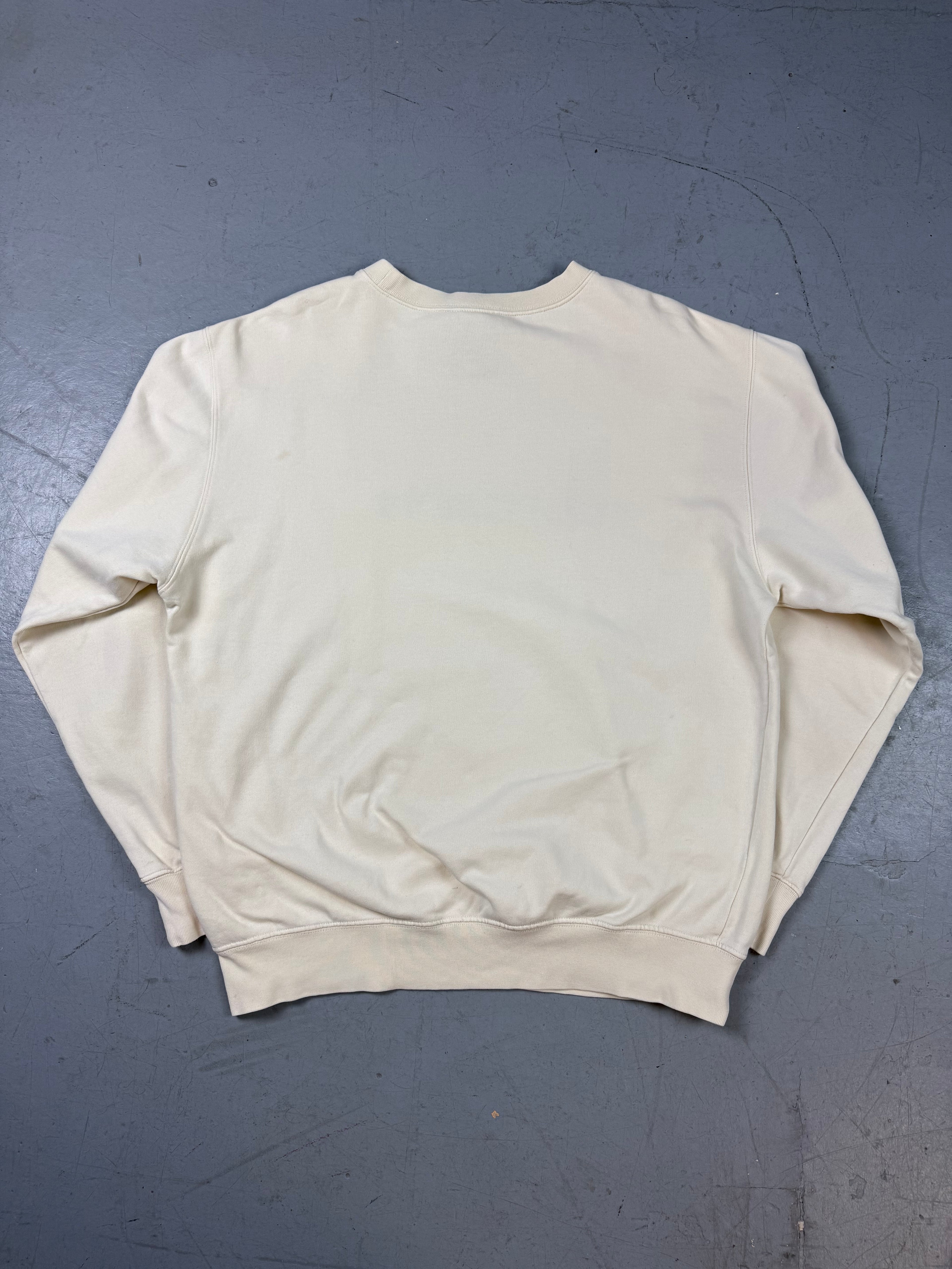 Vintage Carhartt Cream Crewneck Sweater XL