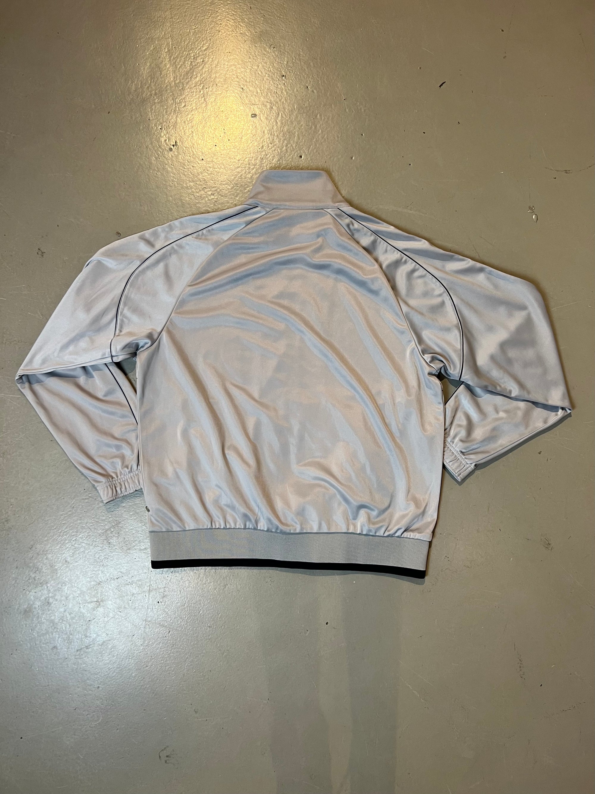Vintage Grey Lotto Track Jacket L/XL