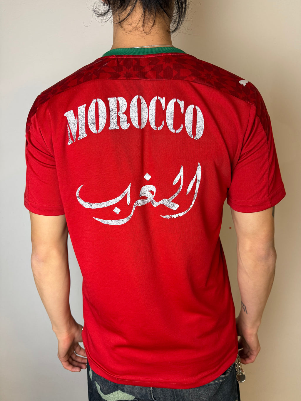 Vintage Puma Morocco National Team Jersey L
