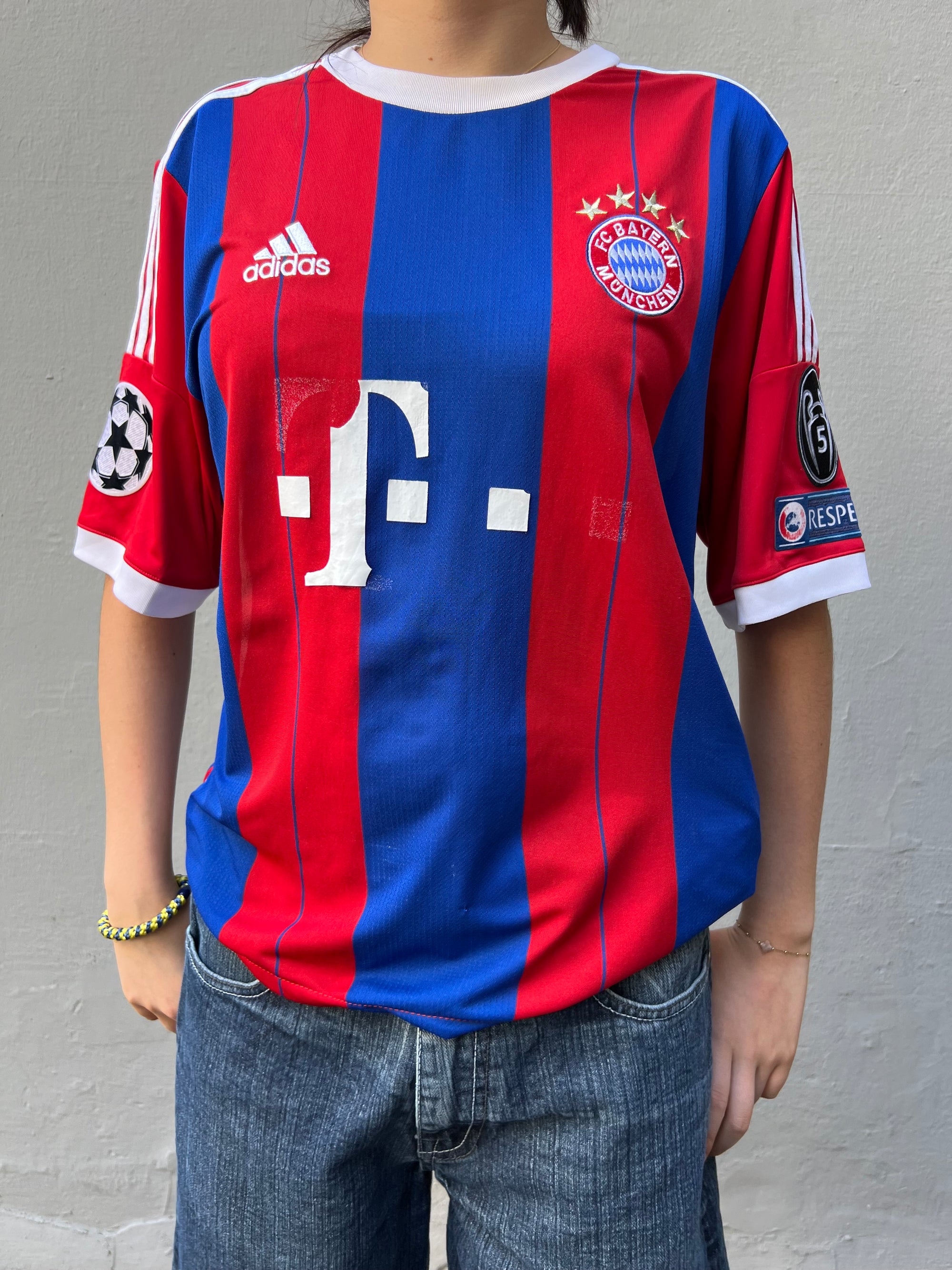 Vintage Adidas FC Bayern CL Trikot S/M