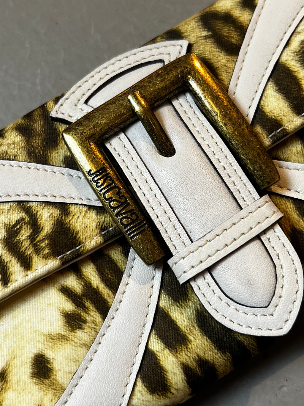 Vintage Just Cavalli Cheetah Print Wallet