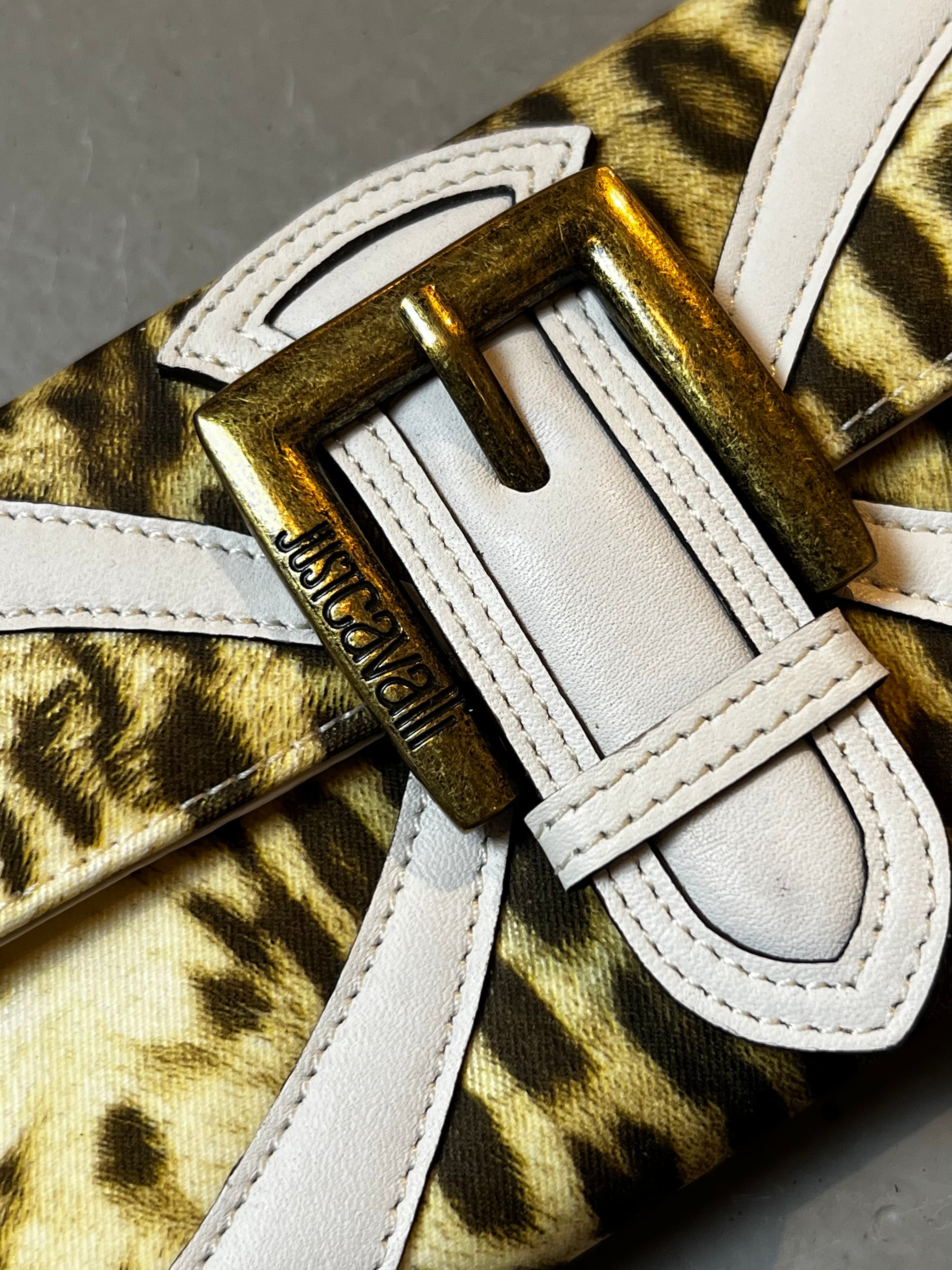 Vintage Just Cavalli Cheetah Print Wallet