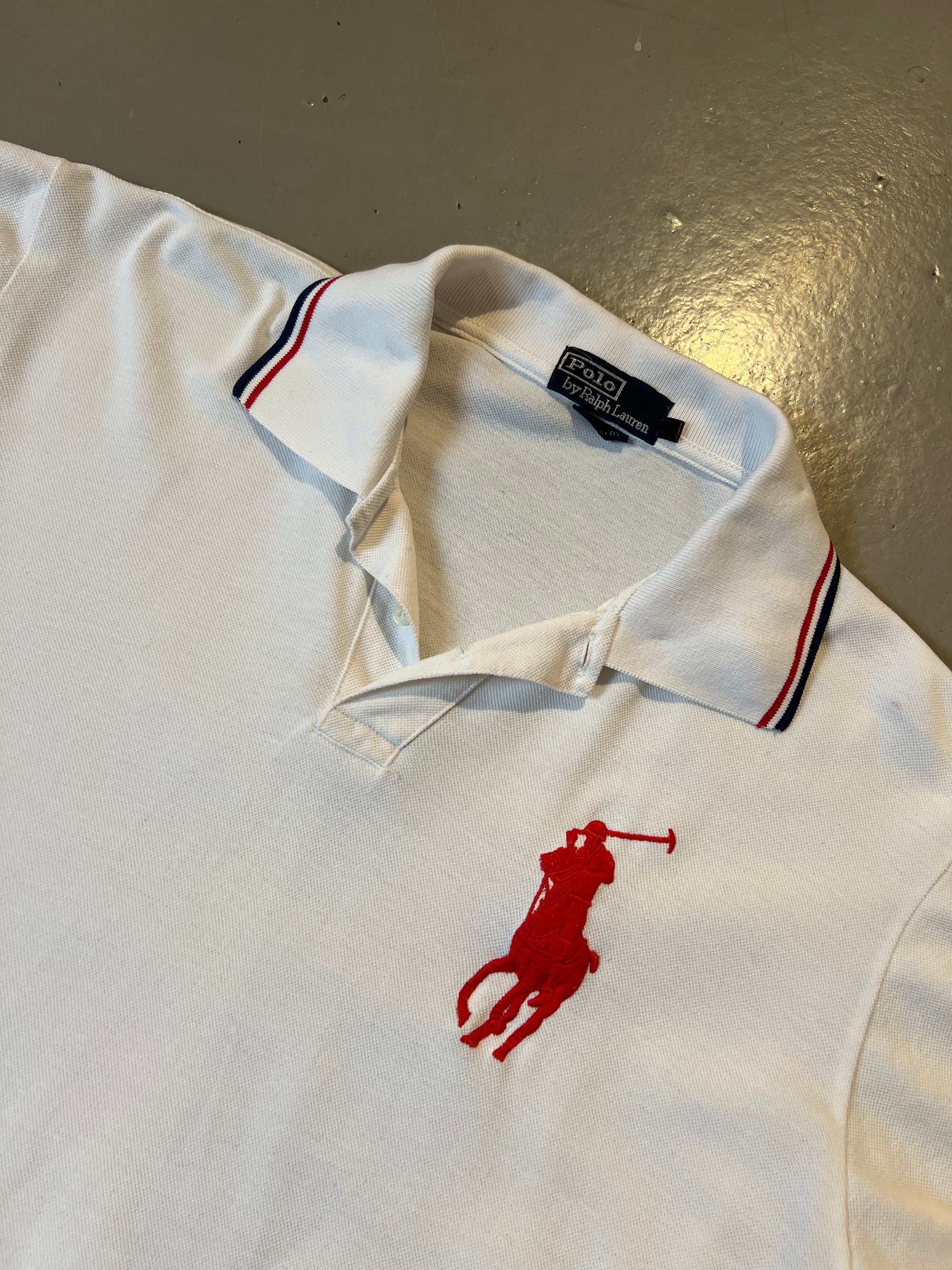 Vintage Ralph Lauren Polo White M/L