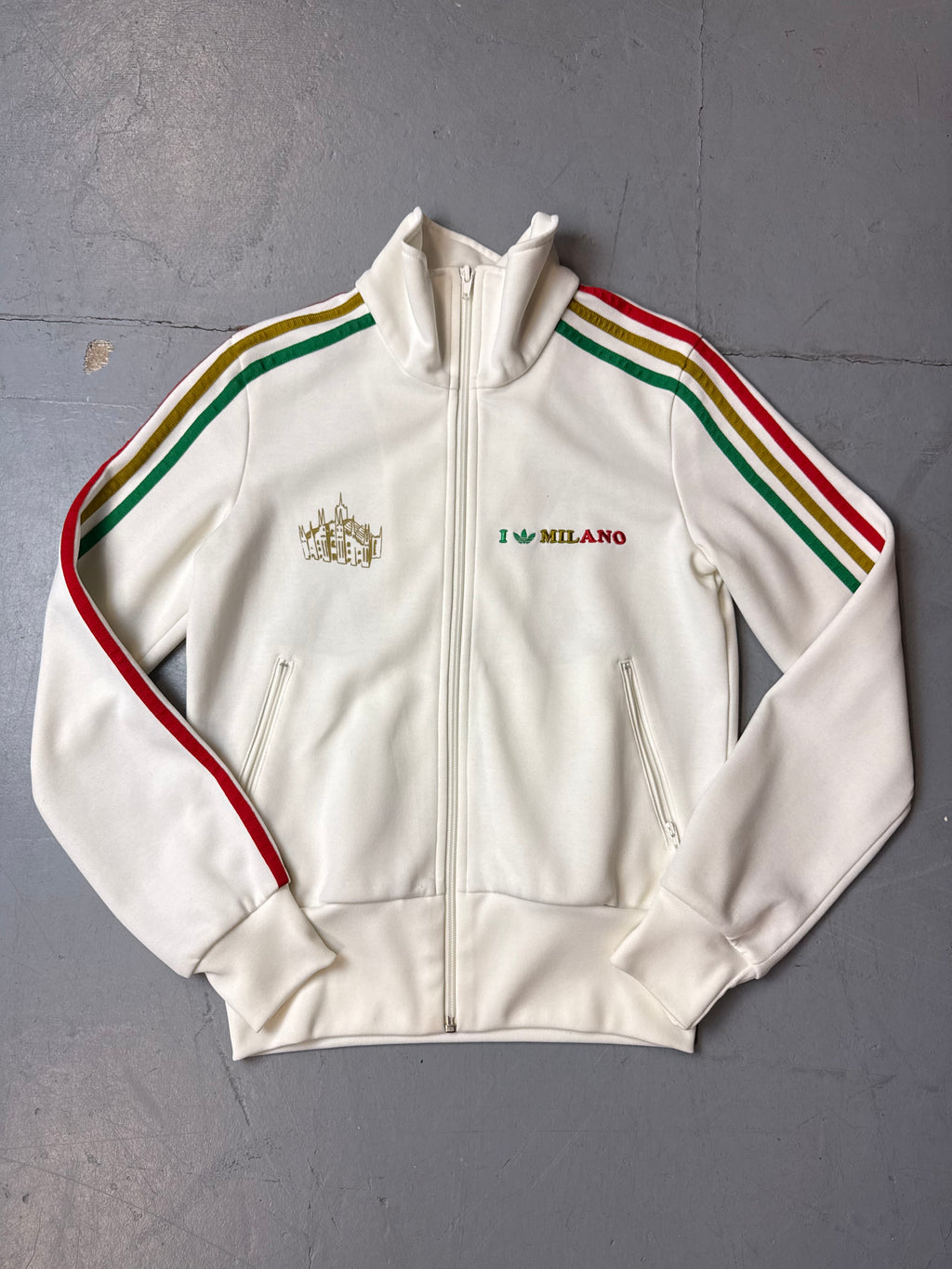 Vintage Adidas Italy Milano Track Jacket S/M