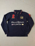 Vintage La Martina Dark Blue Longsleeve Polo M