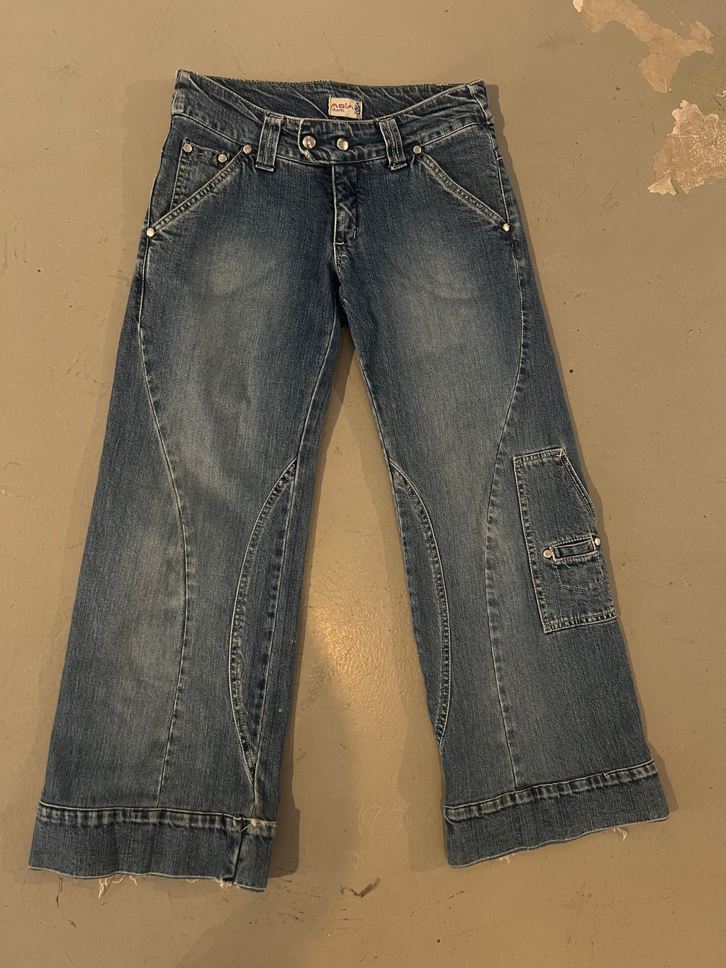 Vintage Blue Cute Short Denim XS/S