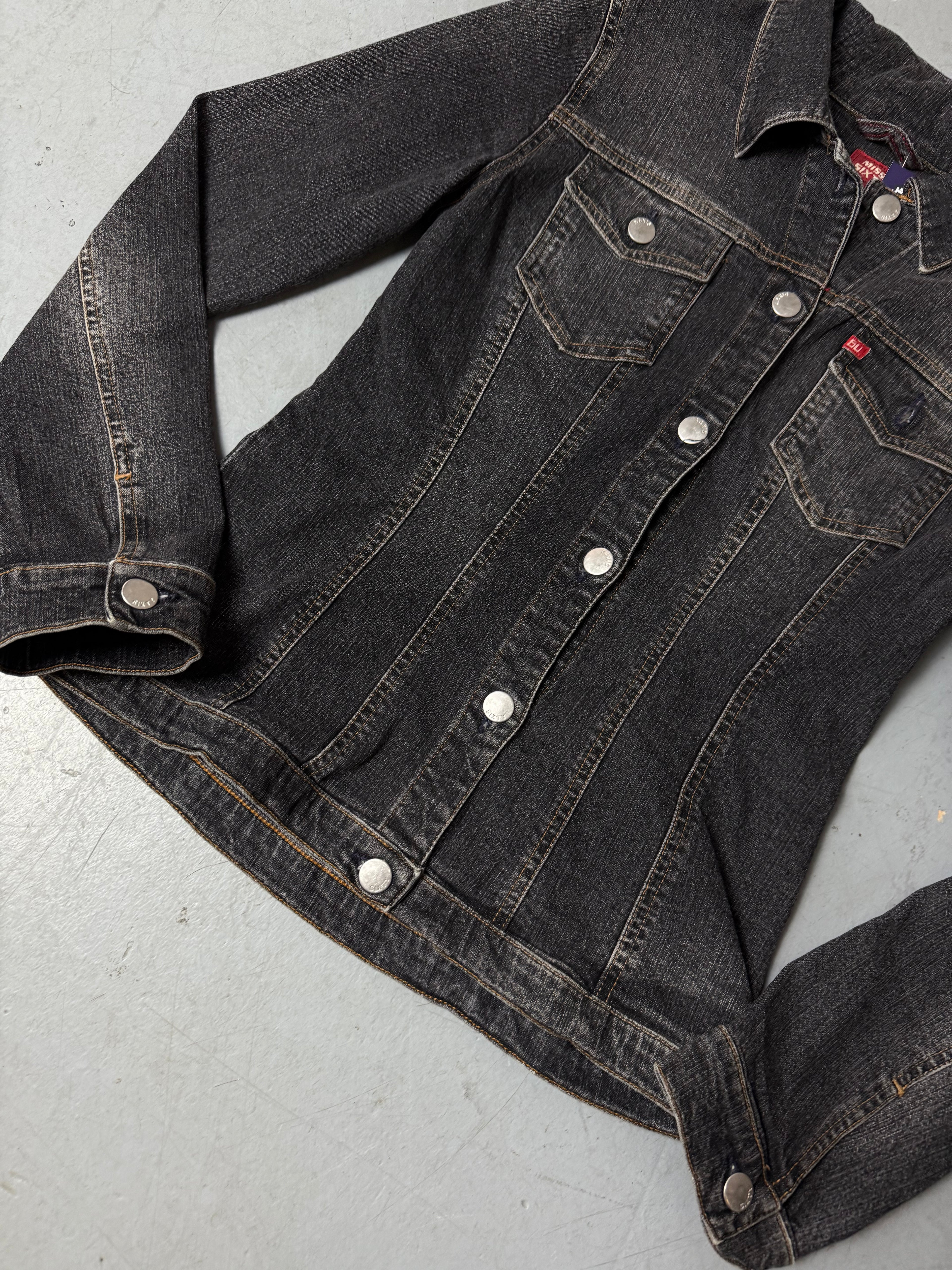Vintage Miss Sixty Dark Denim Jacket S/M