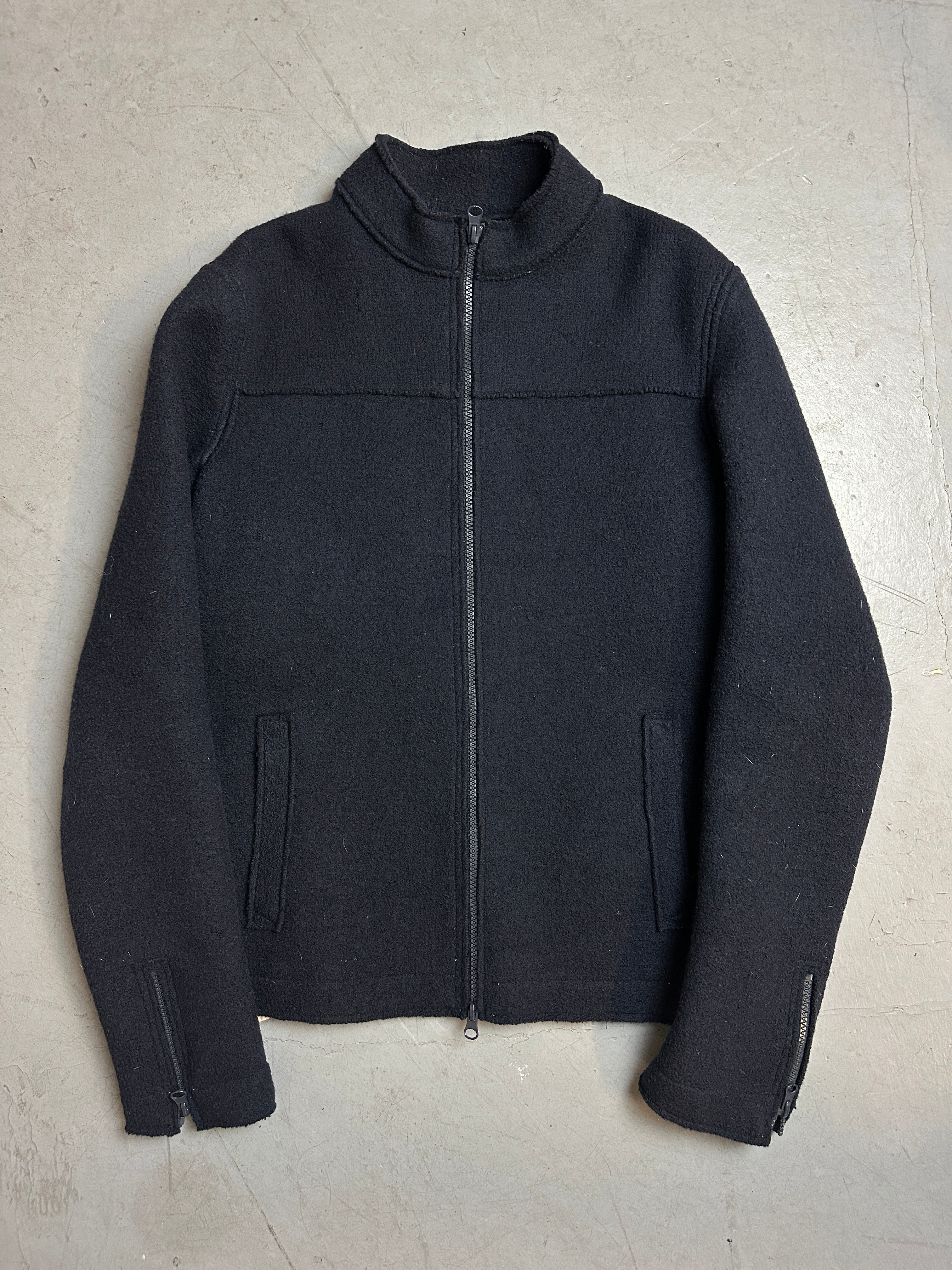 Vintage Emporio Armani Wool Zipper M/L