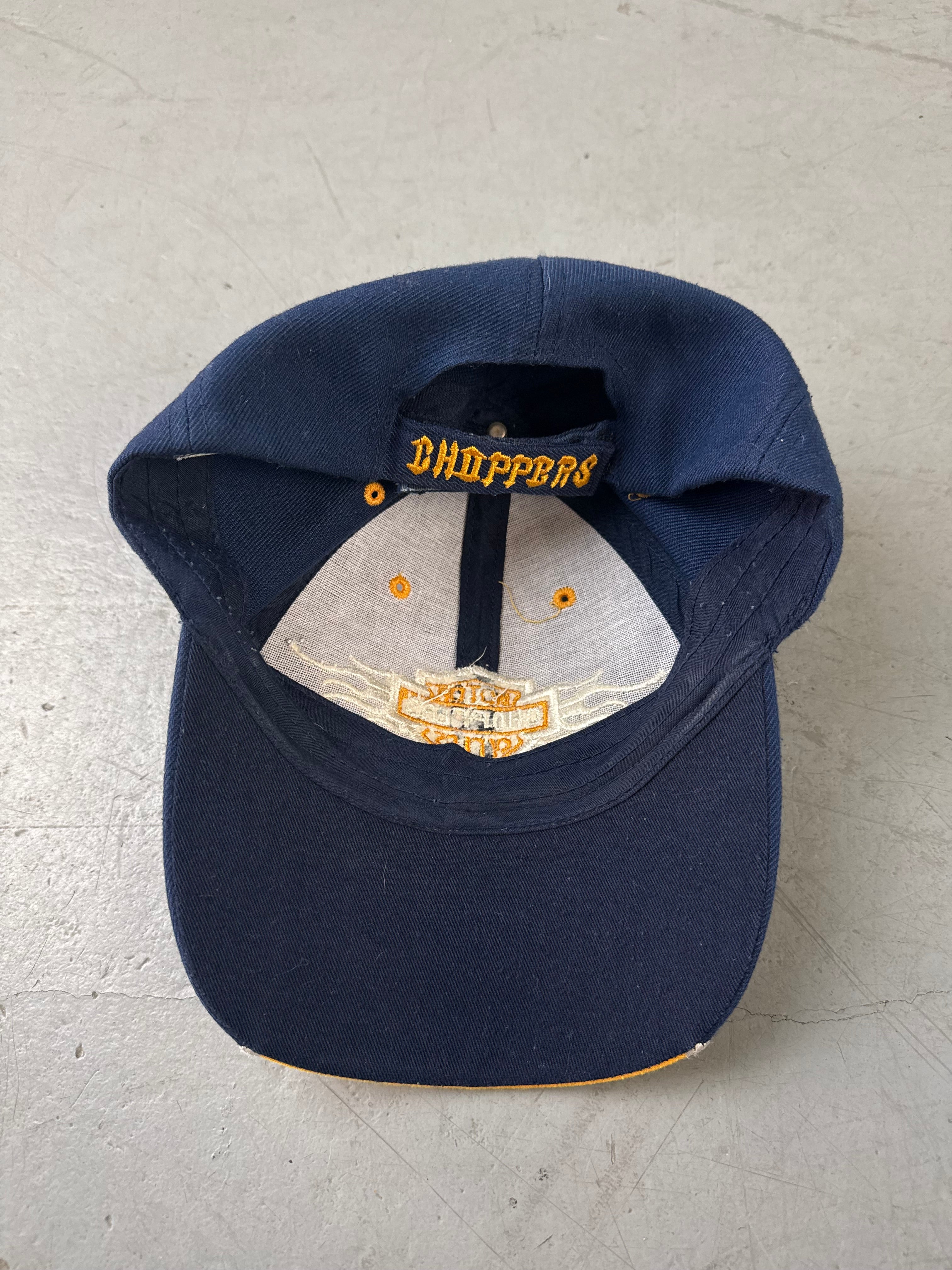 Vintage Von Dutch Babyblaue Cap Y2K Fashion 