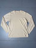 Vintage Gas Beige Longsleeve for men’s. Y2K Second Hand 2000s Fashion 