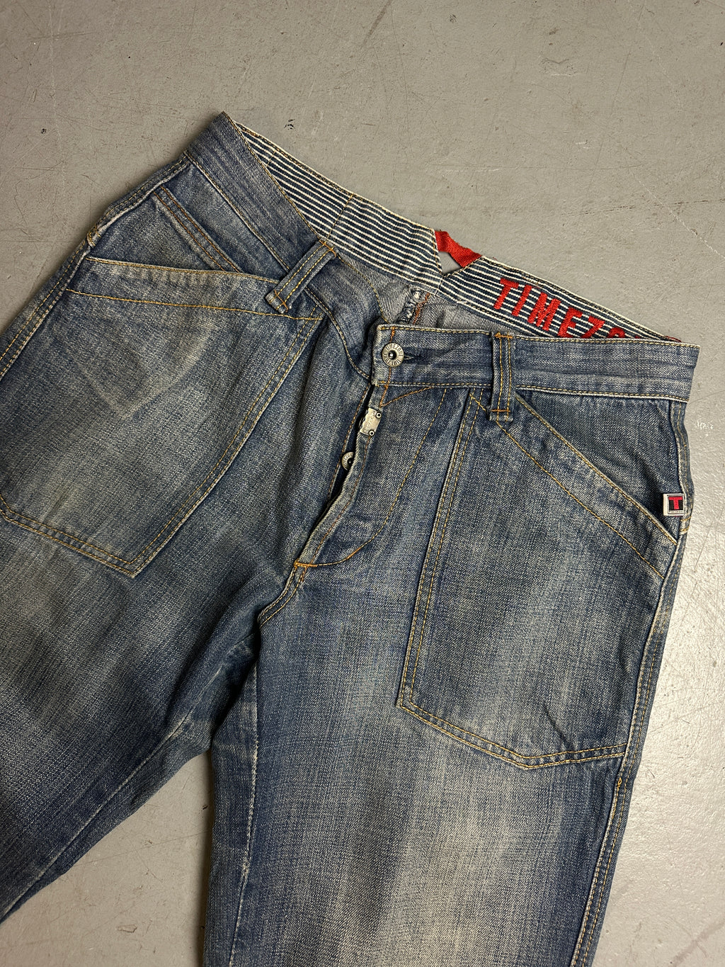 Vintage Washed Blue Denim M