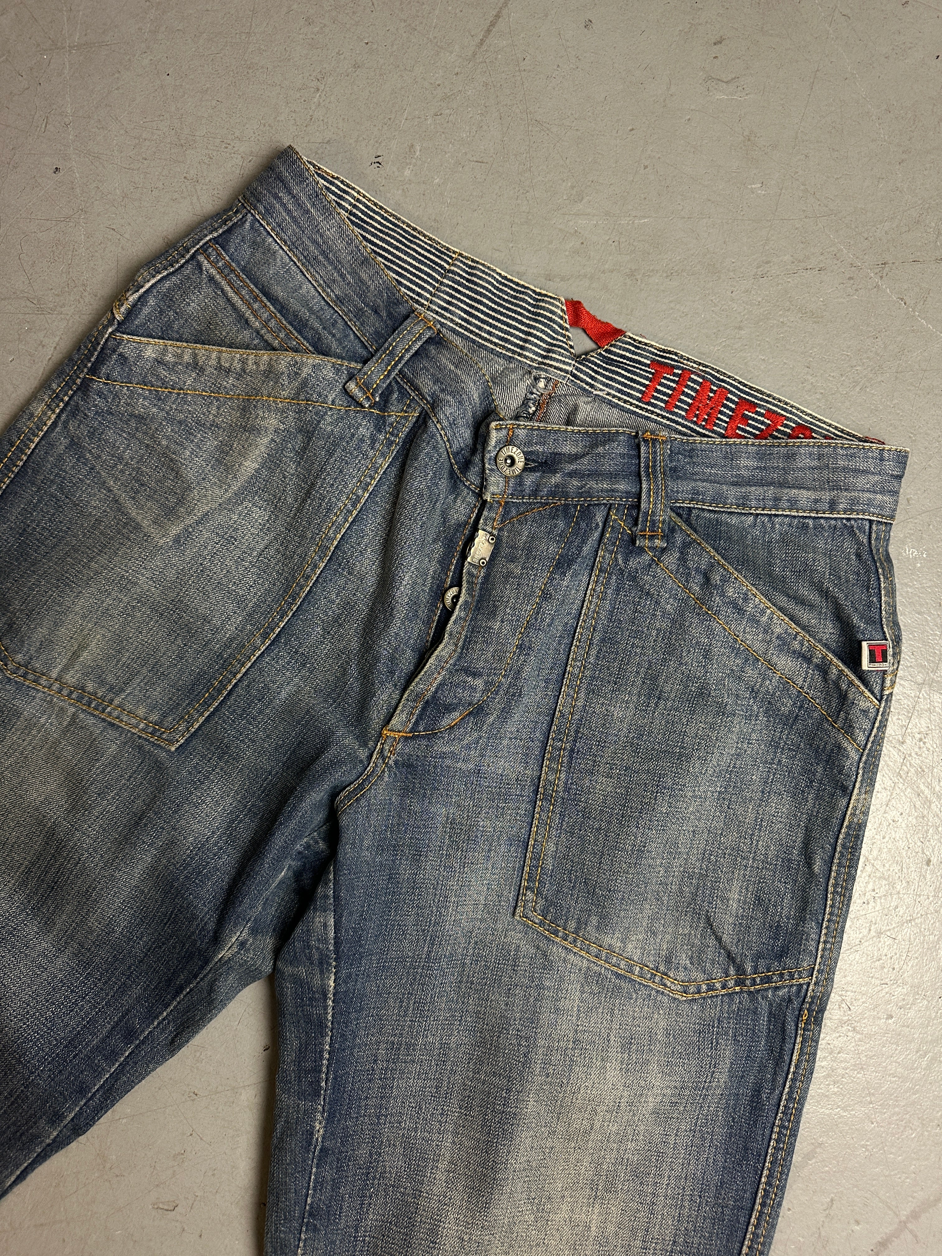 Vintage Washed Blue Denim M