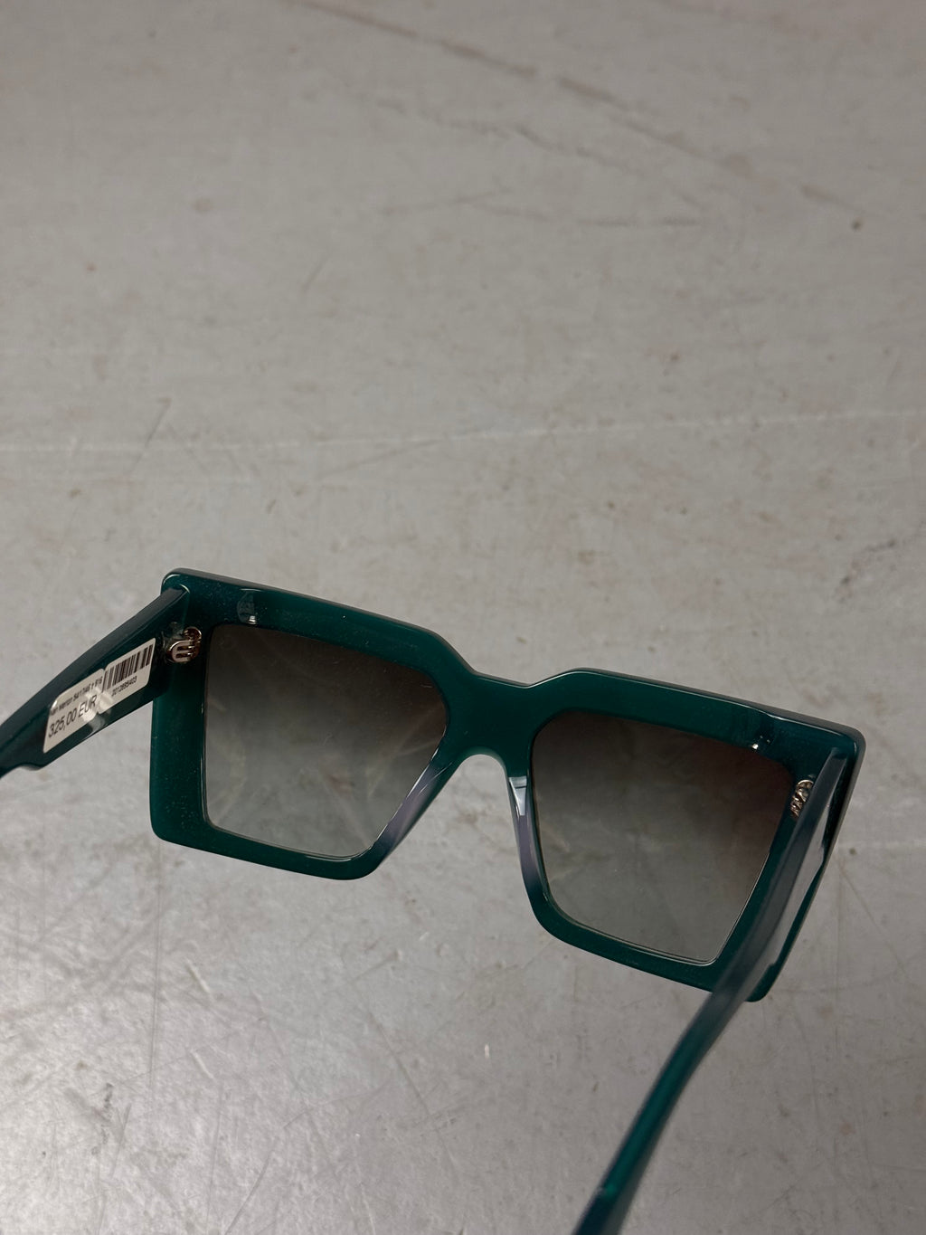 Giorgio Namini Teal Sunglasses Unisex. Y2K Second Hand 2000s Fashion