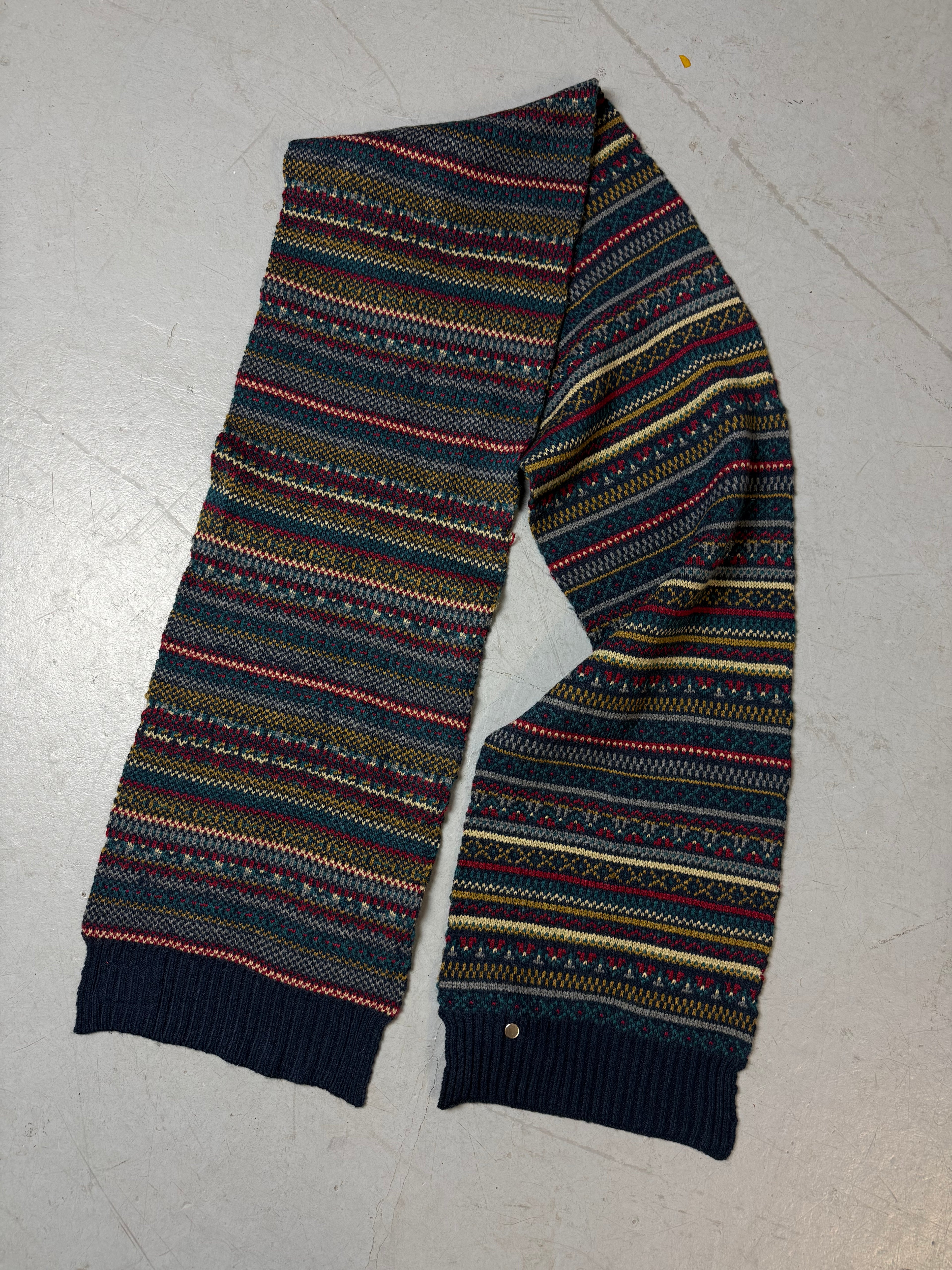 Produktbild von Vintage Napapijri Colorful Knit Scarf