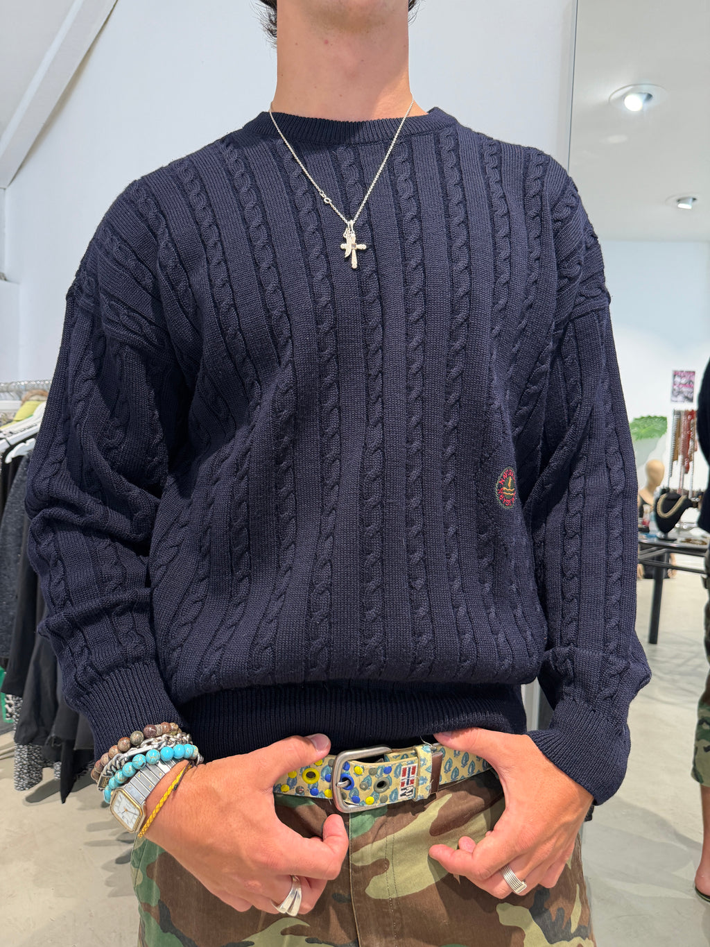Vintage Navigare Knit Sweater (XL)