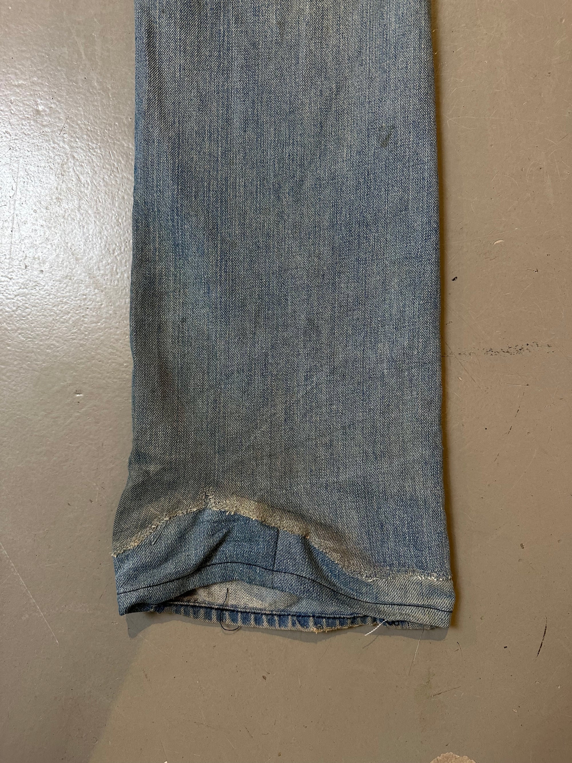 Vintage True Religion Light Blue Flared Denim M/L