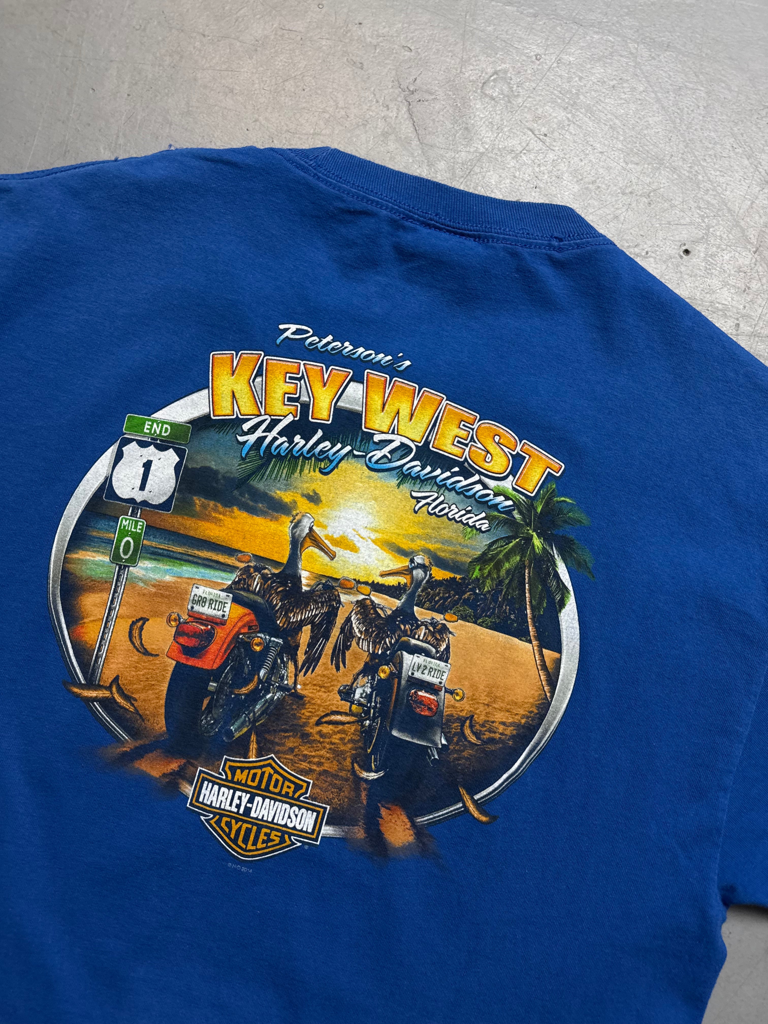 Vintage Harley Davidson Printed T-Shirt for men’s. Y2K Second Hand 2000s Fashion 