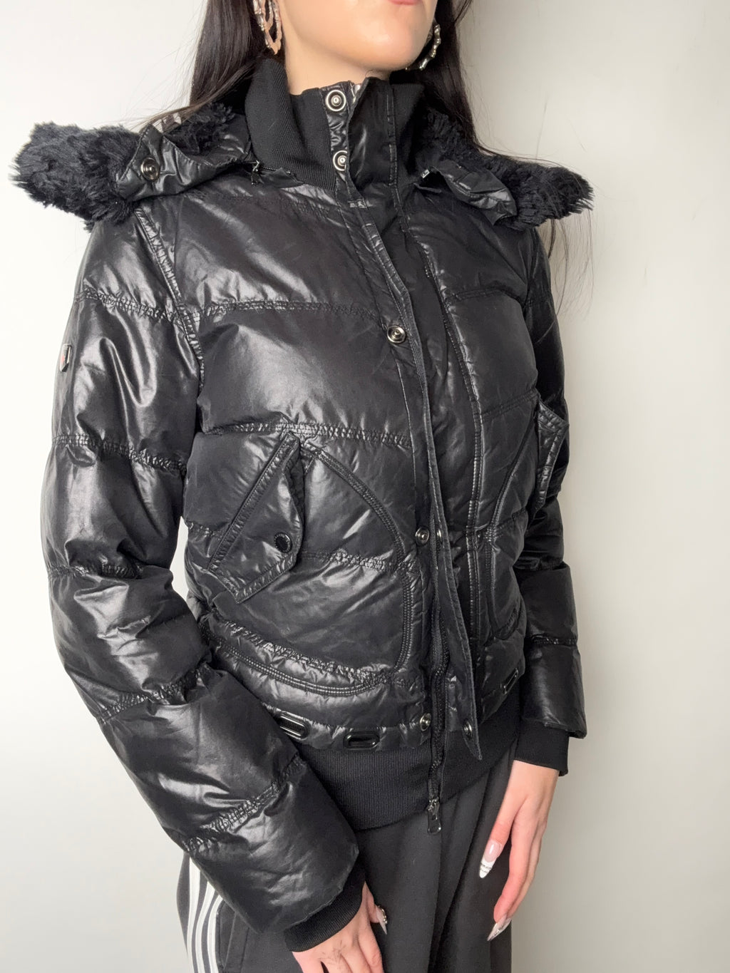 Vintage Wellensteyn Black Winter Jacket M