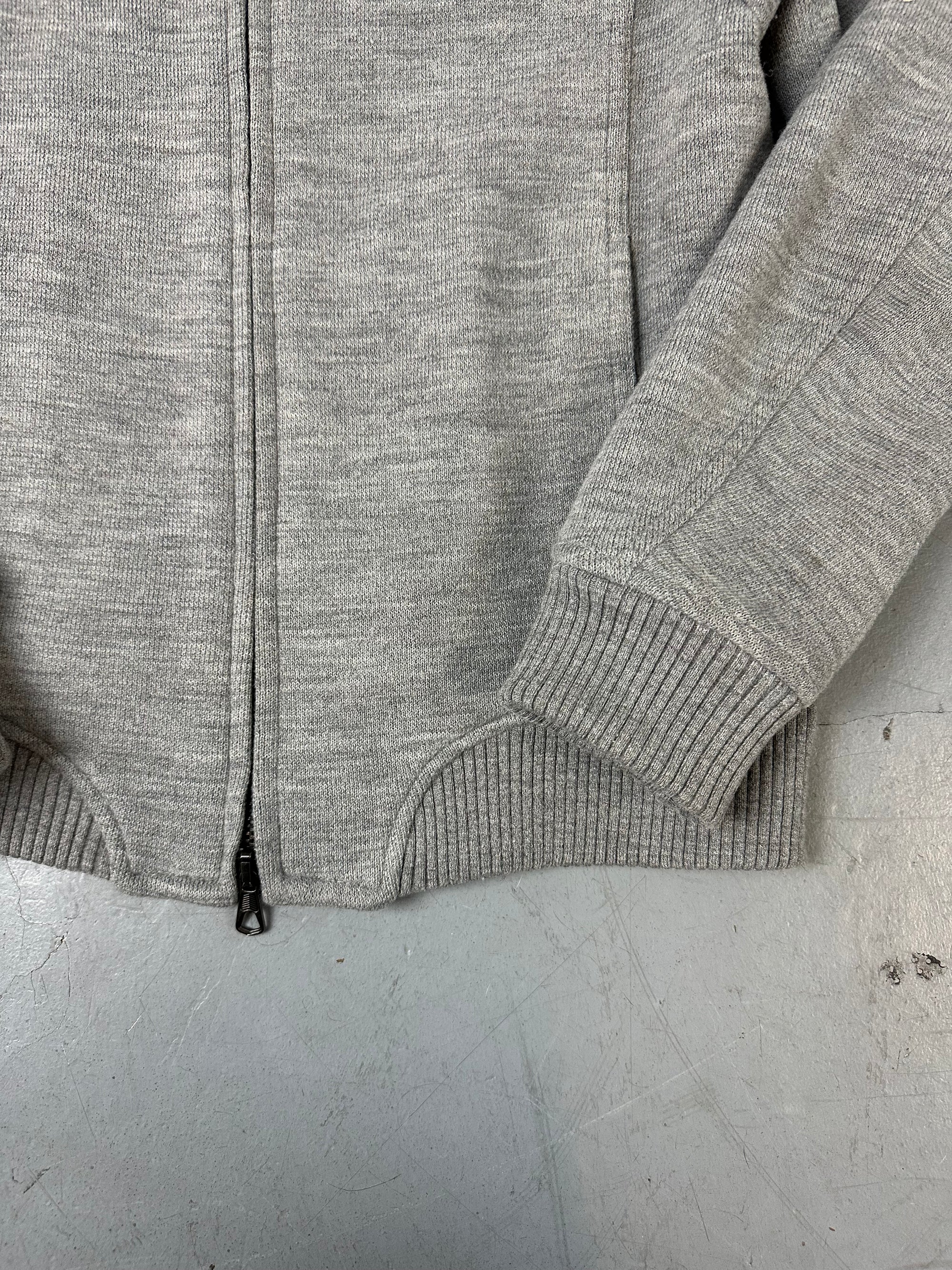 Vintage Grey Belstaff Knit Jacket L/XL