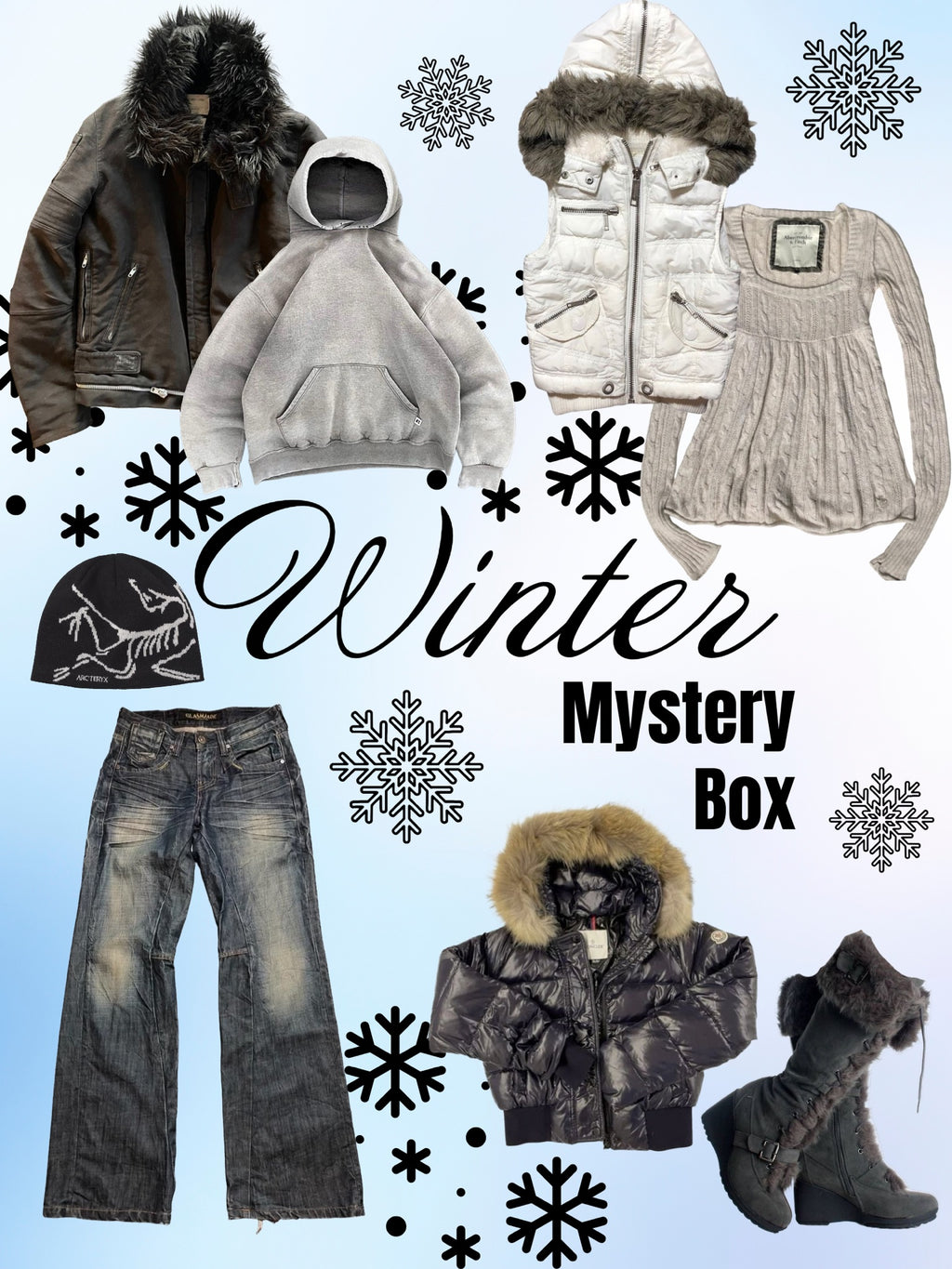 Vintage Winter Mystery Box