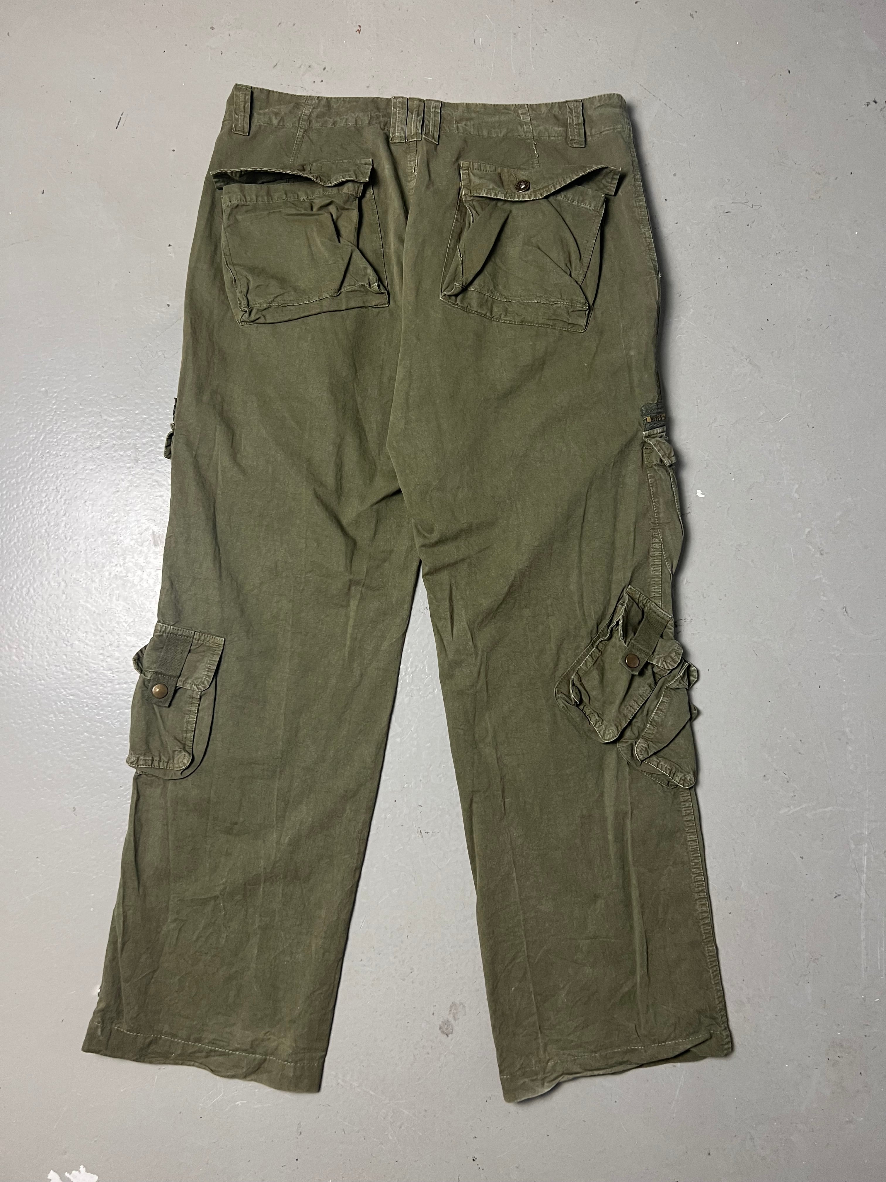 Vintage Olive Cargo Pants M/L