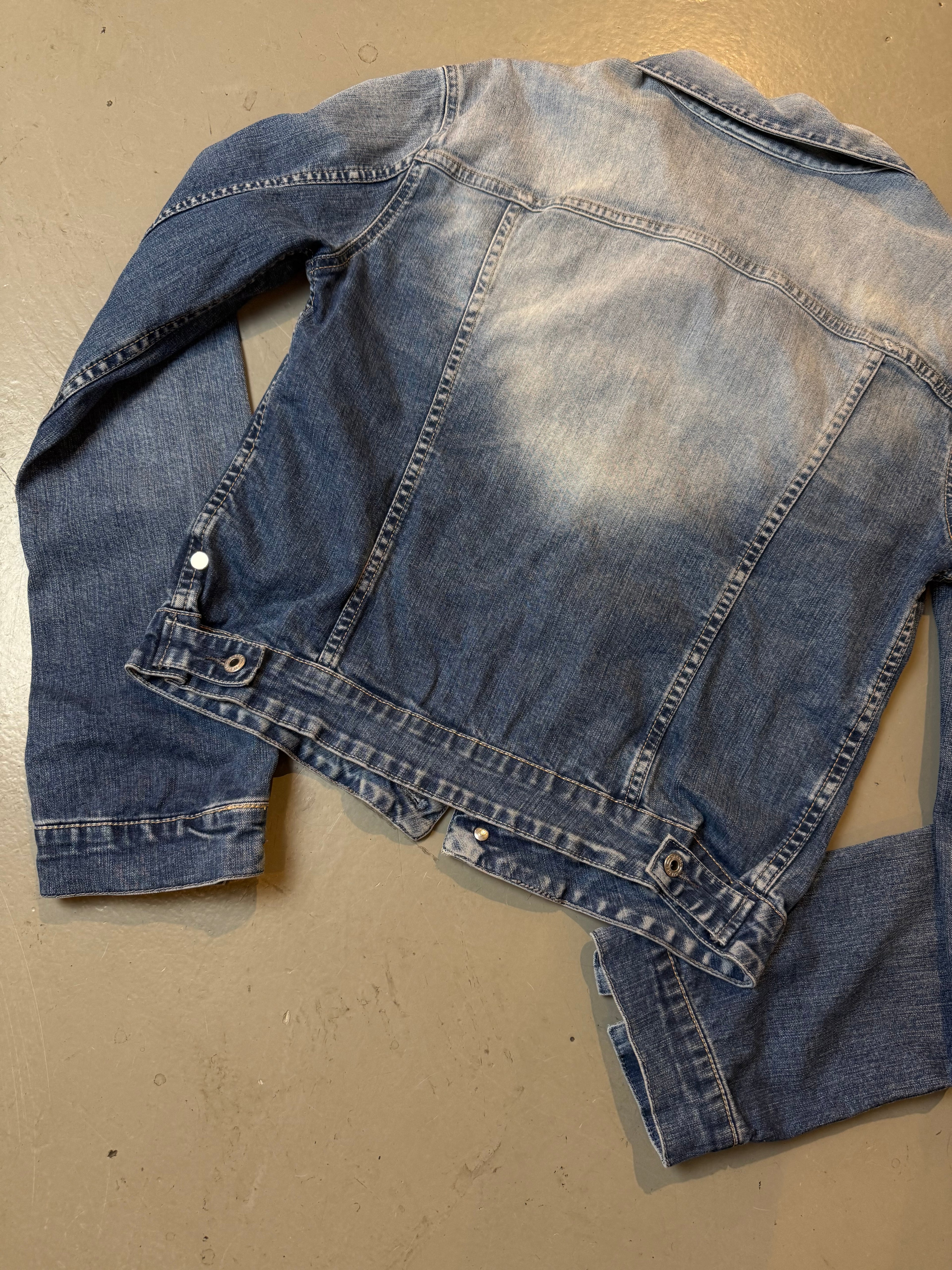 Vintage Diesel Light Blue Denim Jacket S/M