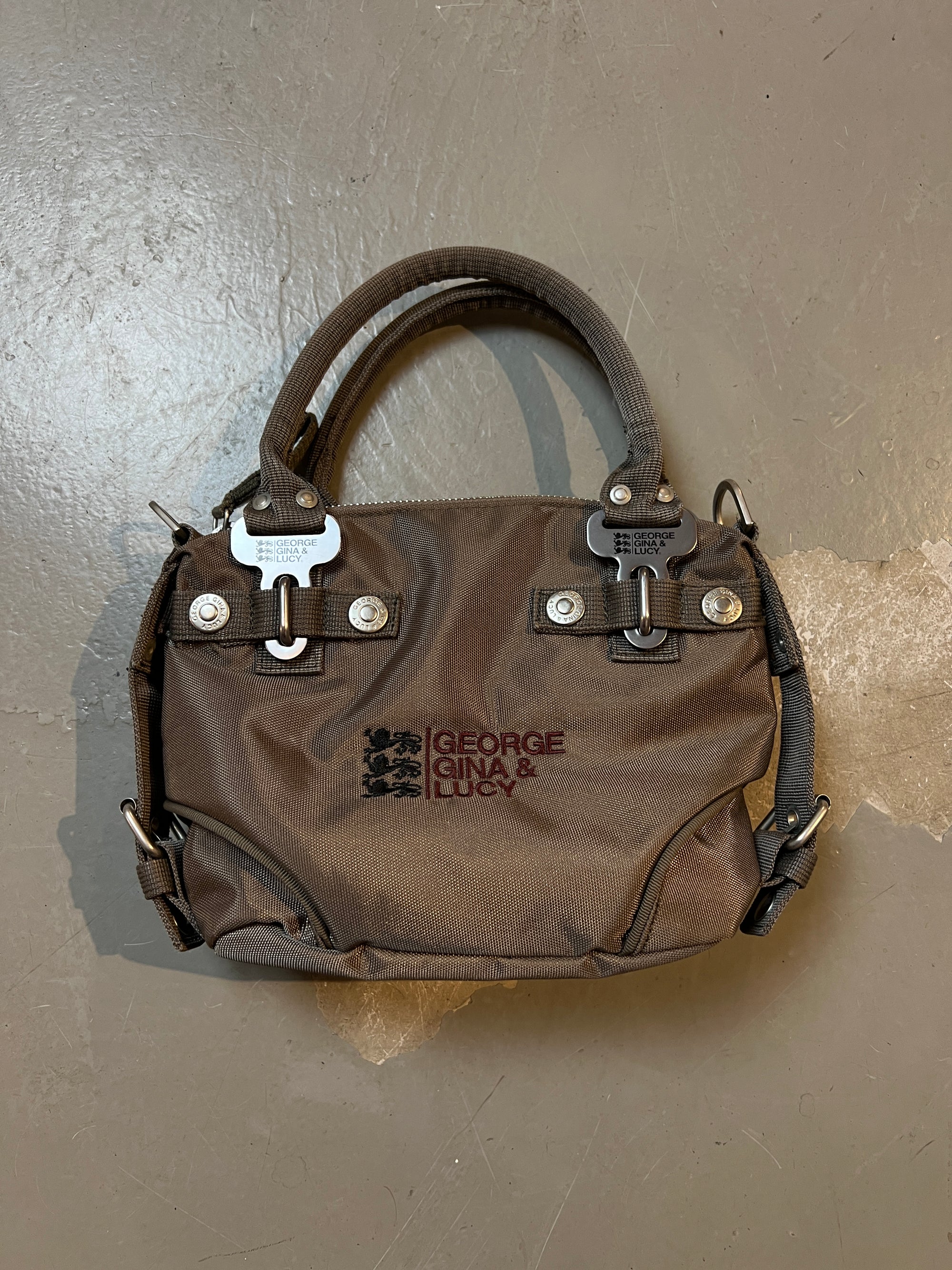 Vintage George, Gina & Lucy Grey Mini Bag