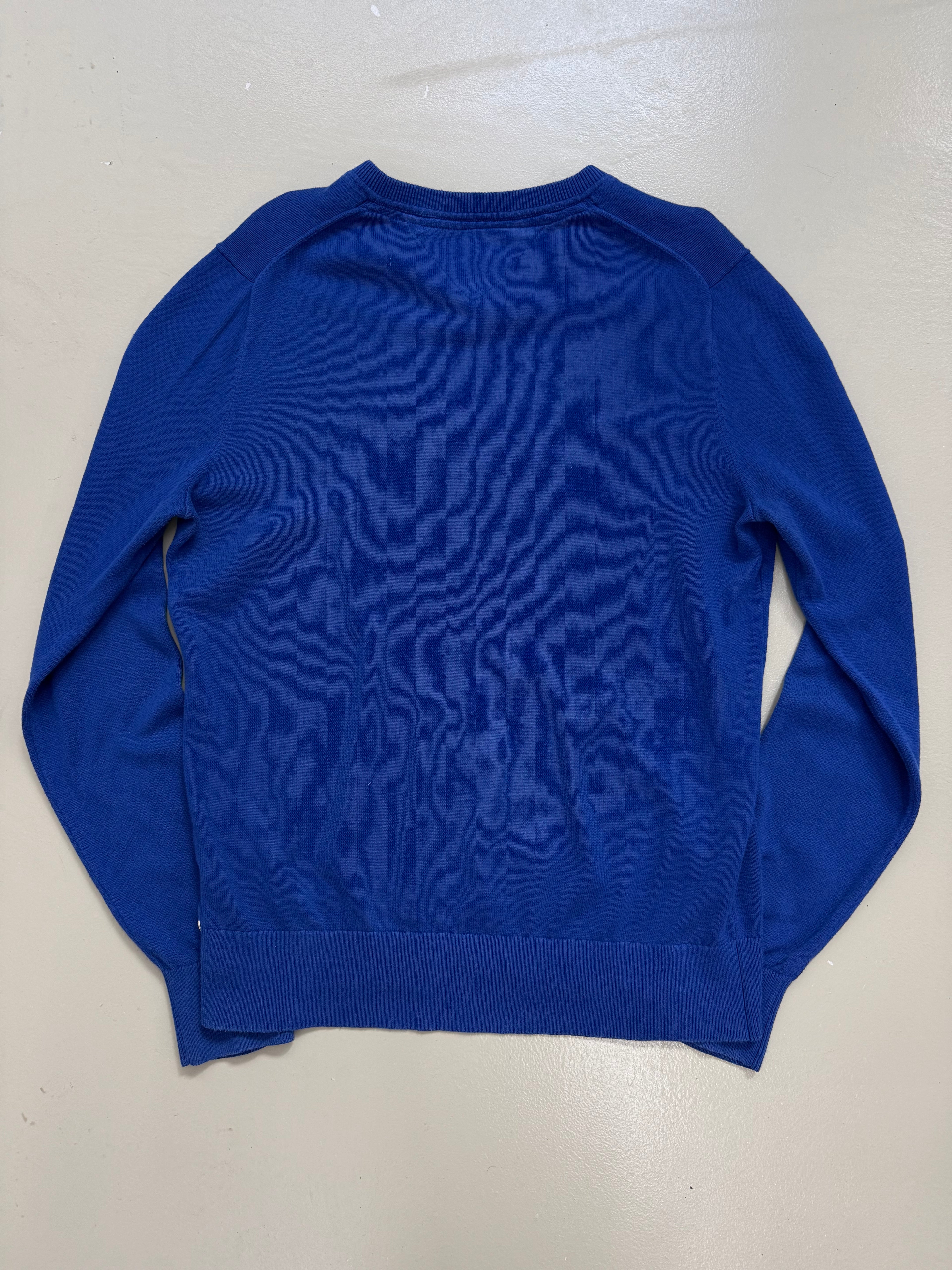 Vintage Tommy Hilfiger Blue Knit Sweater M