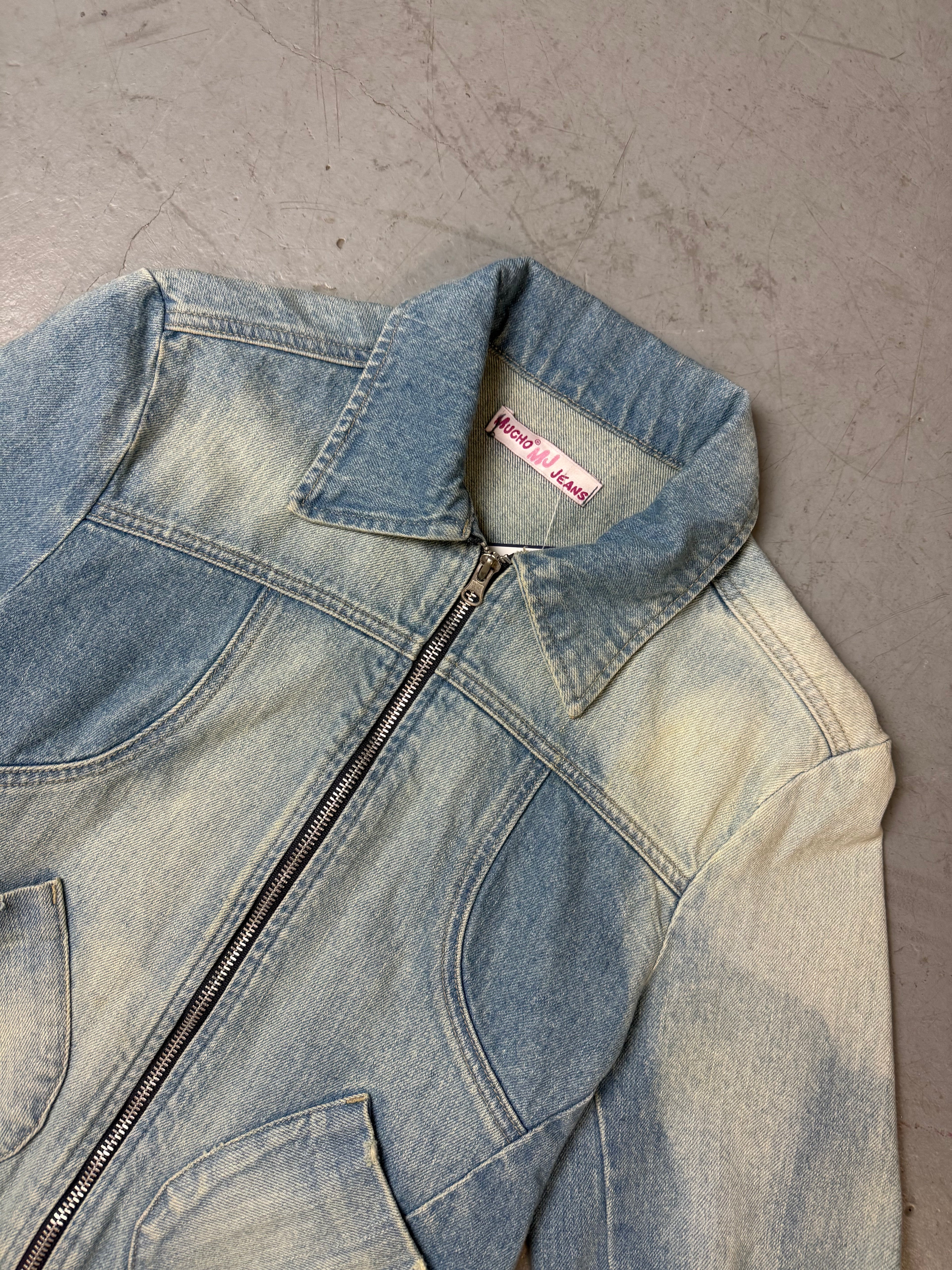 Vintage Mucho Jeans Denim Jacket M