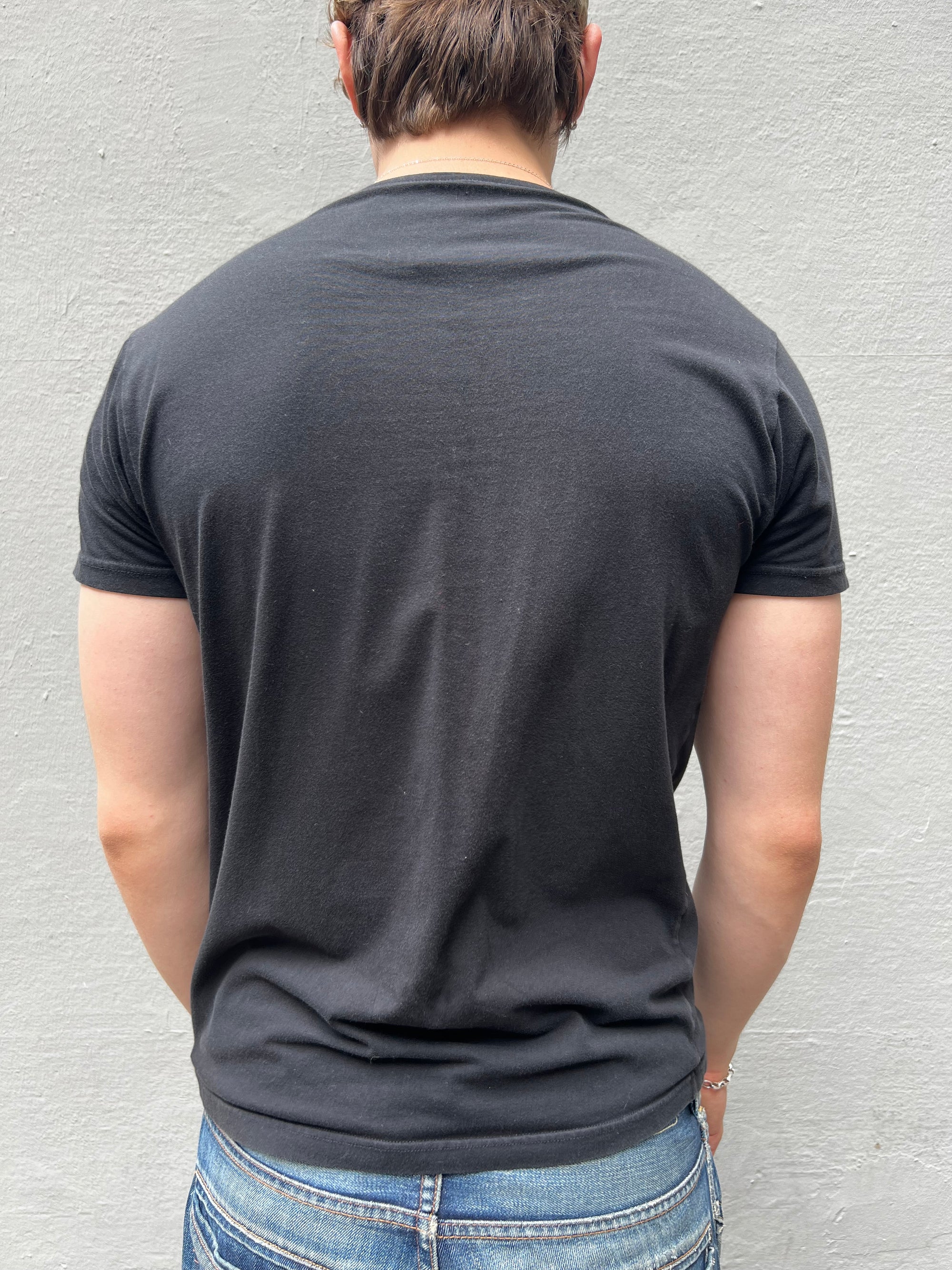 Vintage Black Emporio Armani Tee L