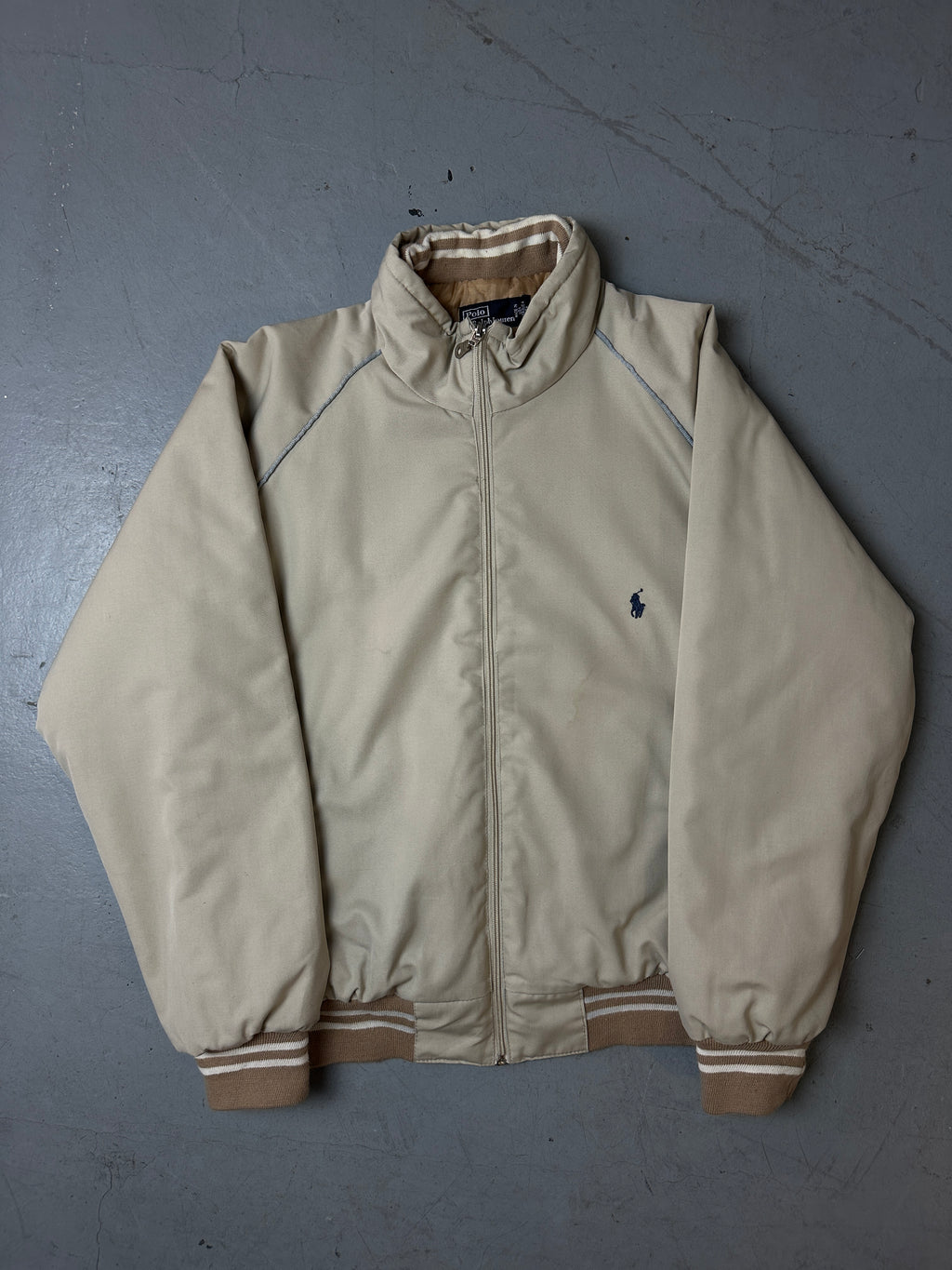 Produktbild von Vintage Polo Ralph Lauren Beige Jacket von vorne