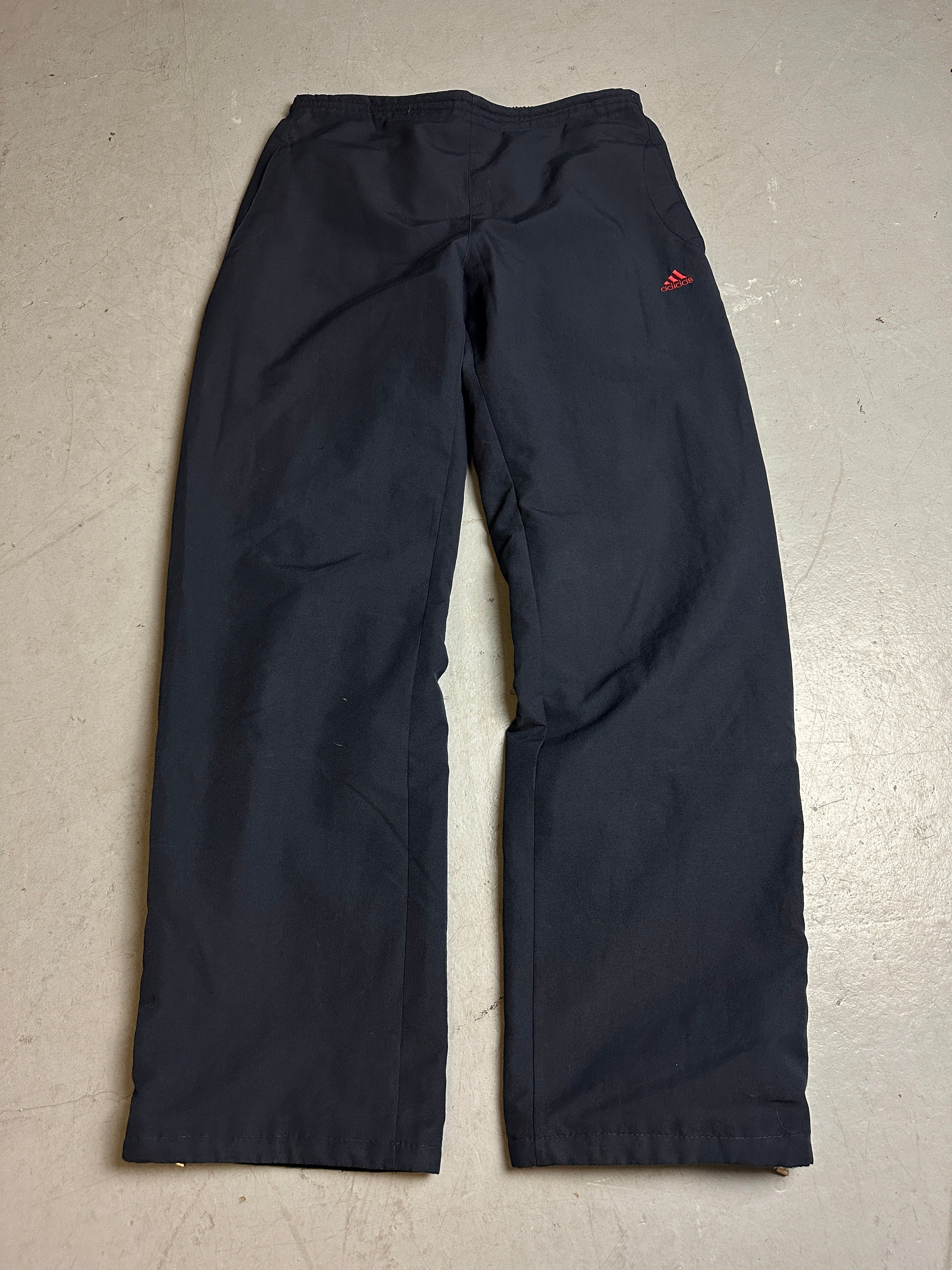 Productbild von Vintage Blue Adidas Track Pants S/M von vorne 