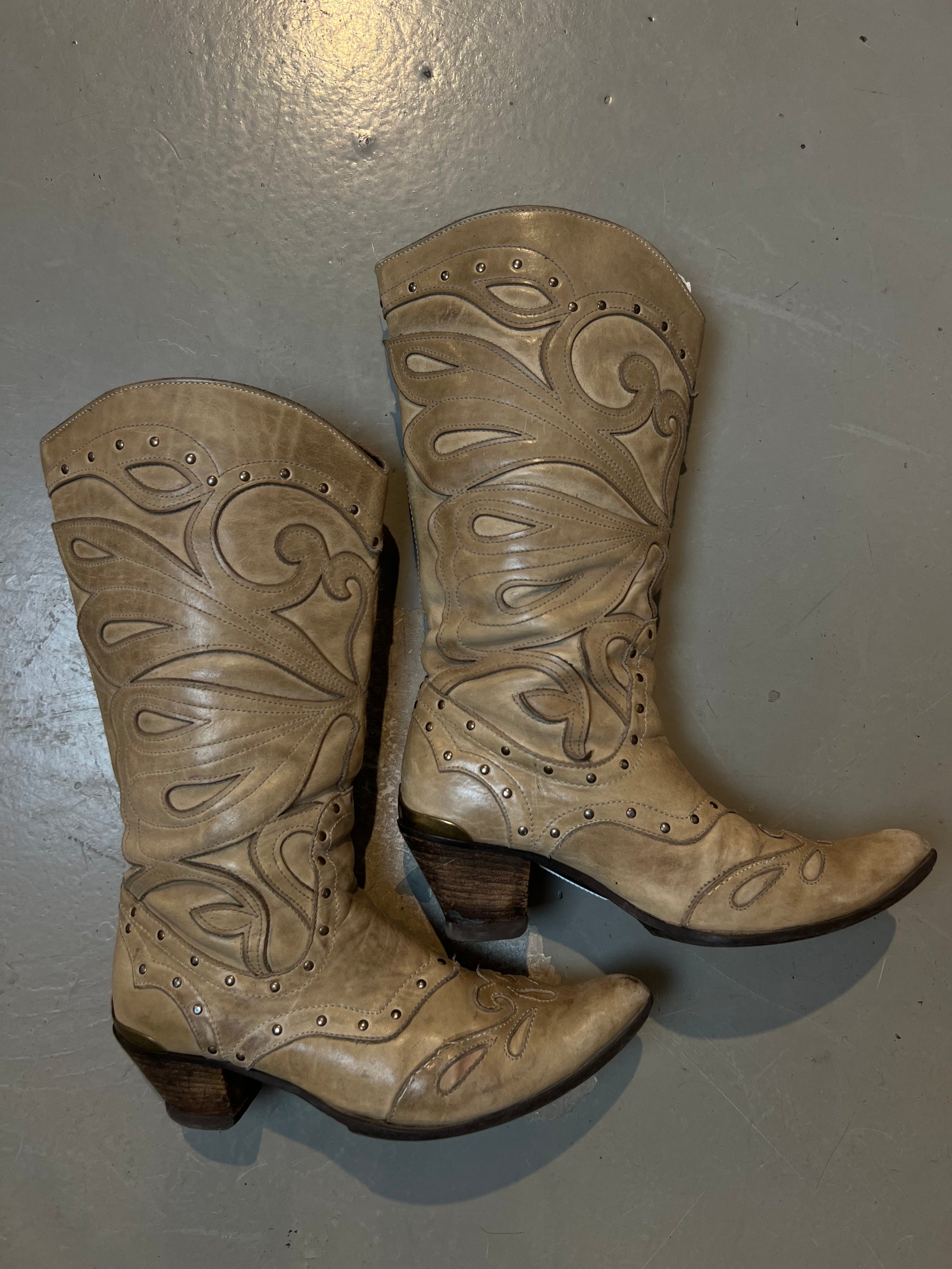 Vintage Cavalli Cowboy Boots 39