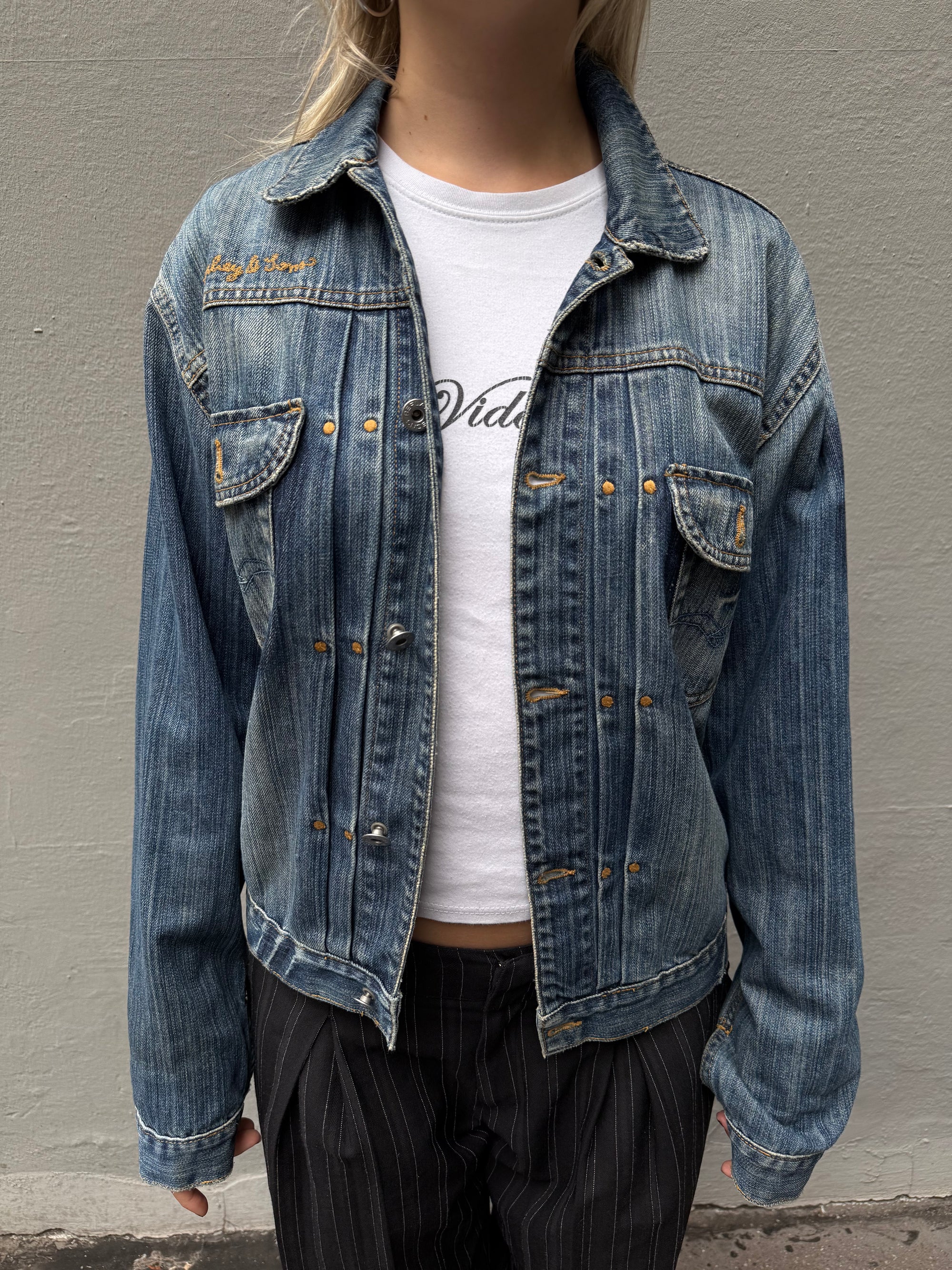 Vintage Replay and Sons Denim Jacket M/L