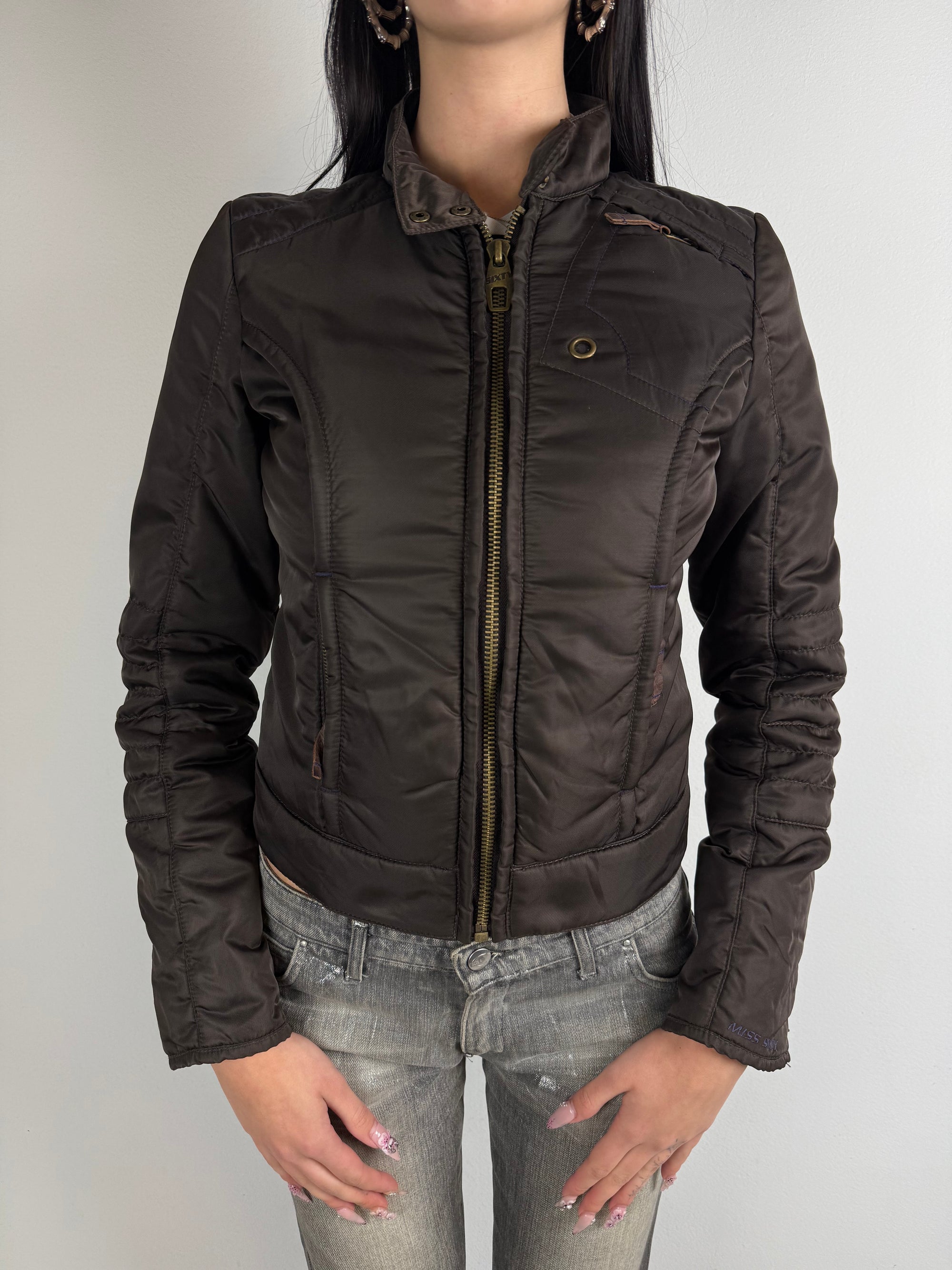 Eine braune leichte Übergangsjacke von Miss Sixty y2k vintage