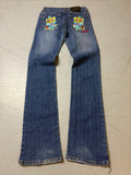 Produktbild von Vintage Ed Hardy Low Waist Bootcut Denim von hinten