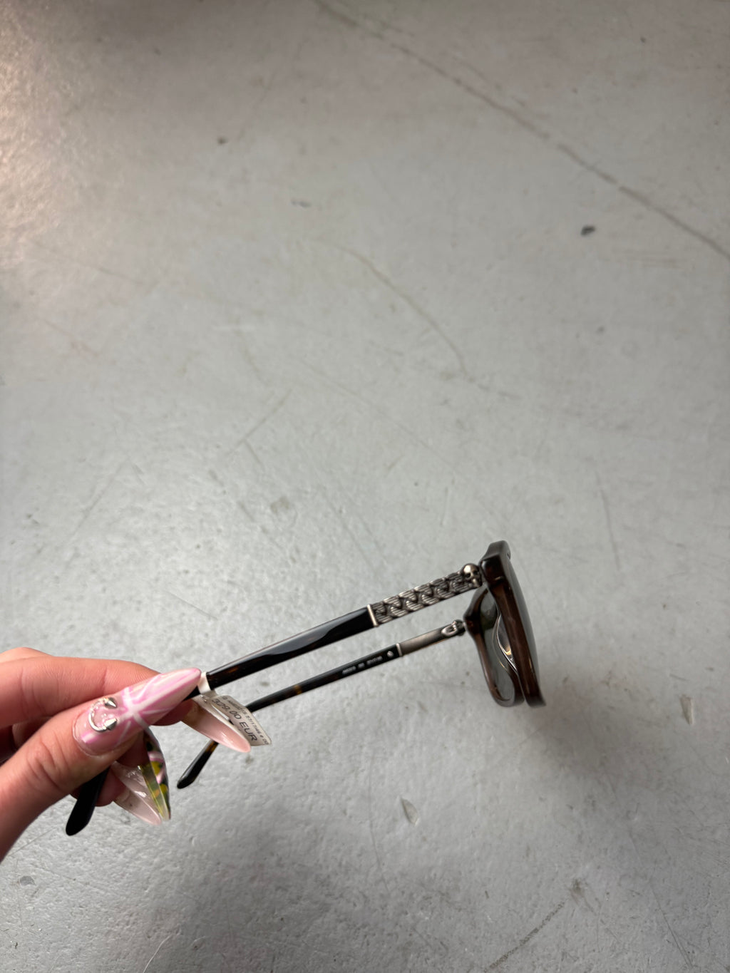 Alexander McQueen Brown Sunglasses. Unisex. Y2K 2000s Fashion.