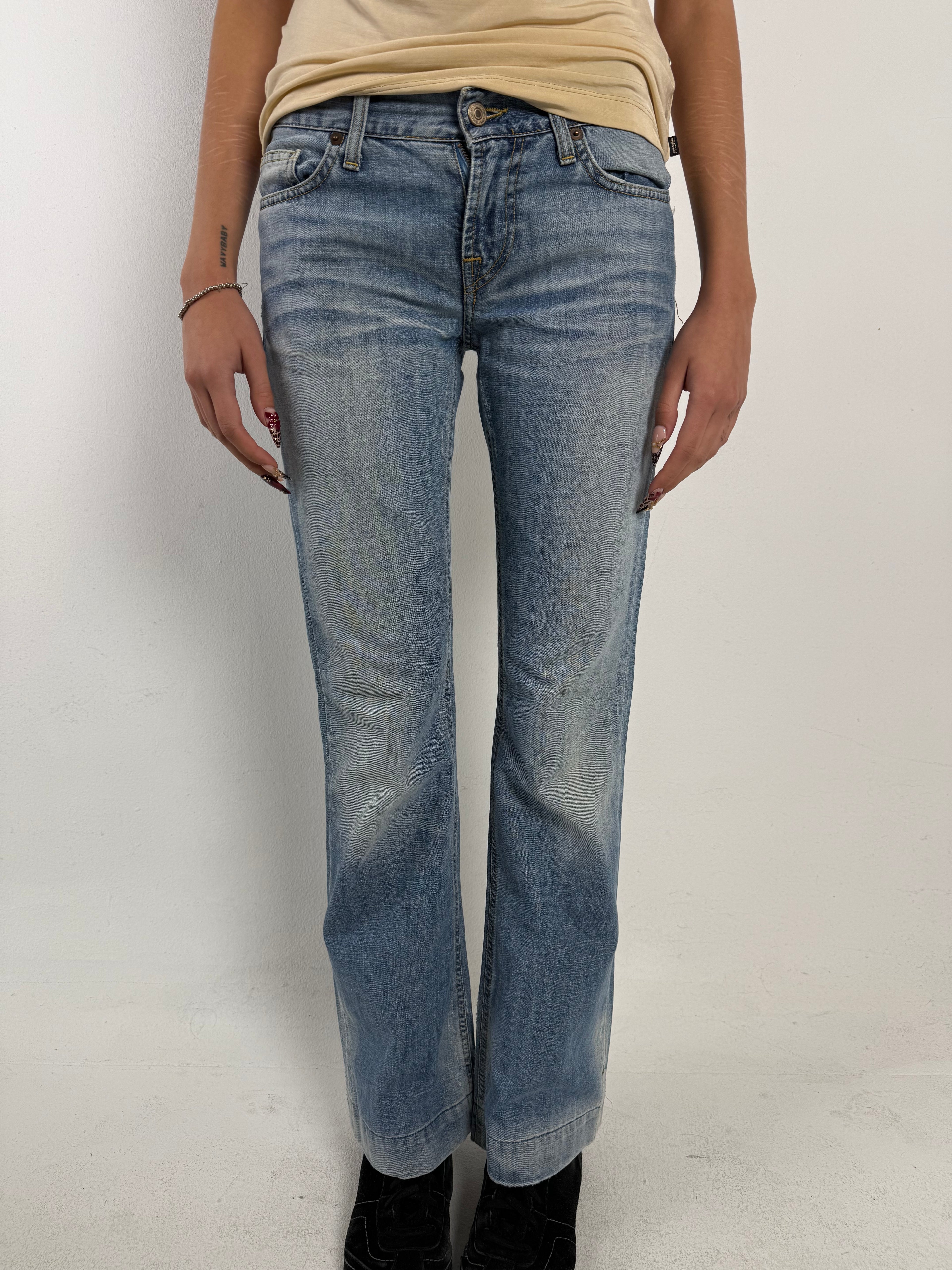 Vintage Fornarina Low Waist Bootcut Jeans S/M